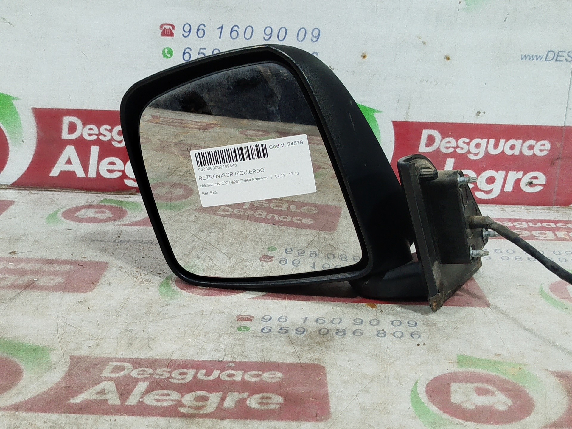 NISSAN NV200 EVALIA RETROVISOR IZQUIERDO NISSAN NV200 EVALIA RETROVISOR IZQUIERDO
