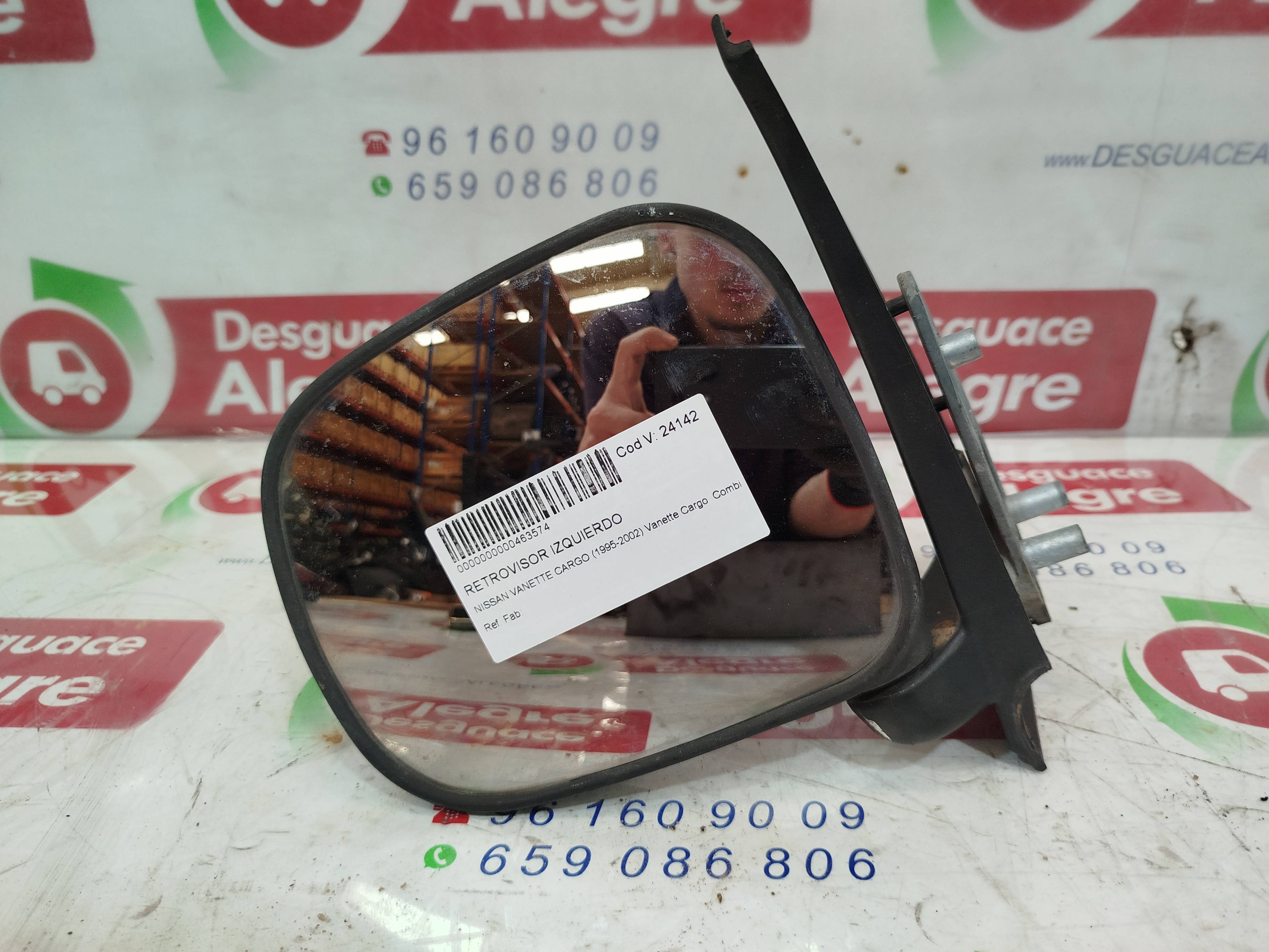 NISSAN VANETTE CARGO RETROVISOR IZQUIERDO NISSAN VANETTE CARGO RETROVISOR IZQUIERDO