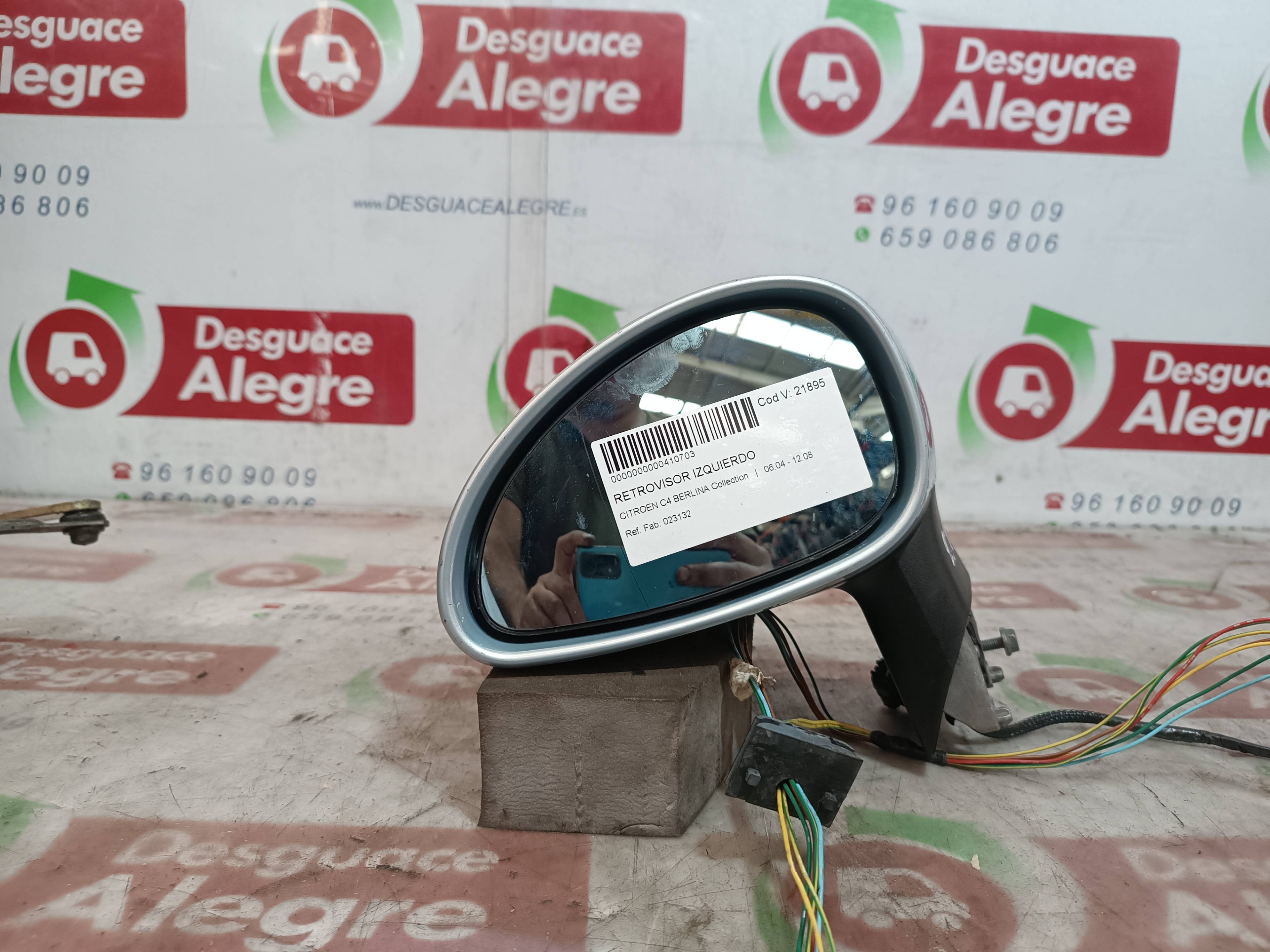 CITROEN C4 BERLINA RETROVISOR IZQUIERDO CITROEN C4 BERLINA RETROVISOR IZQUIERDO