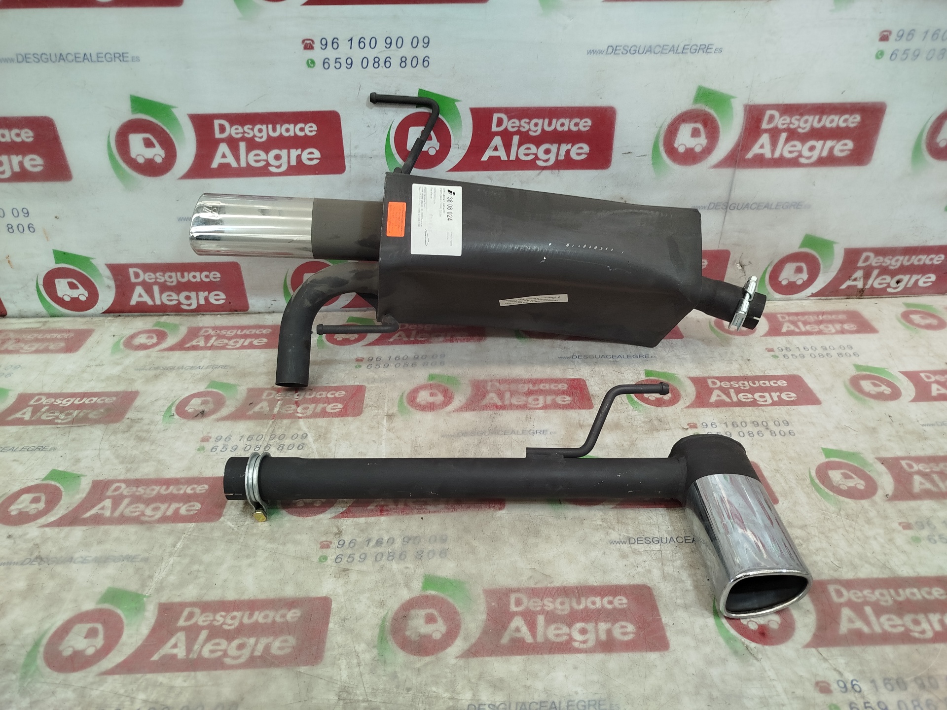 OPEL ASTRA H CARAVAN SILENCIADOR TRASERO OPEL ASTRA H CARAVAN SILENCIADOR TRASERO