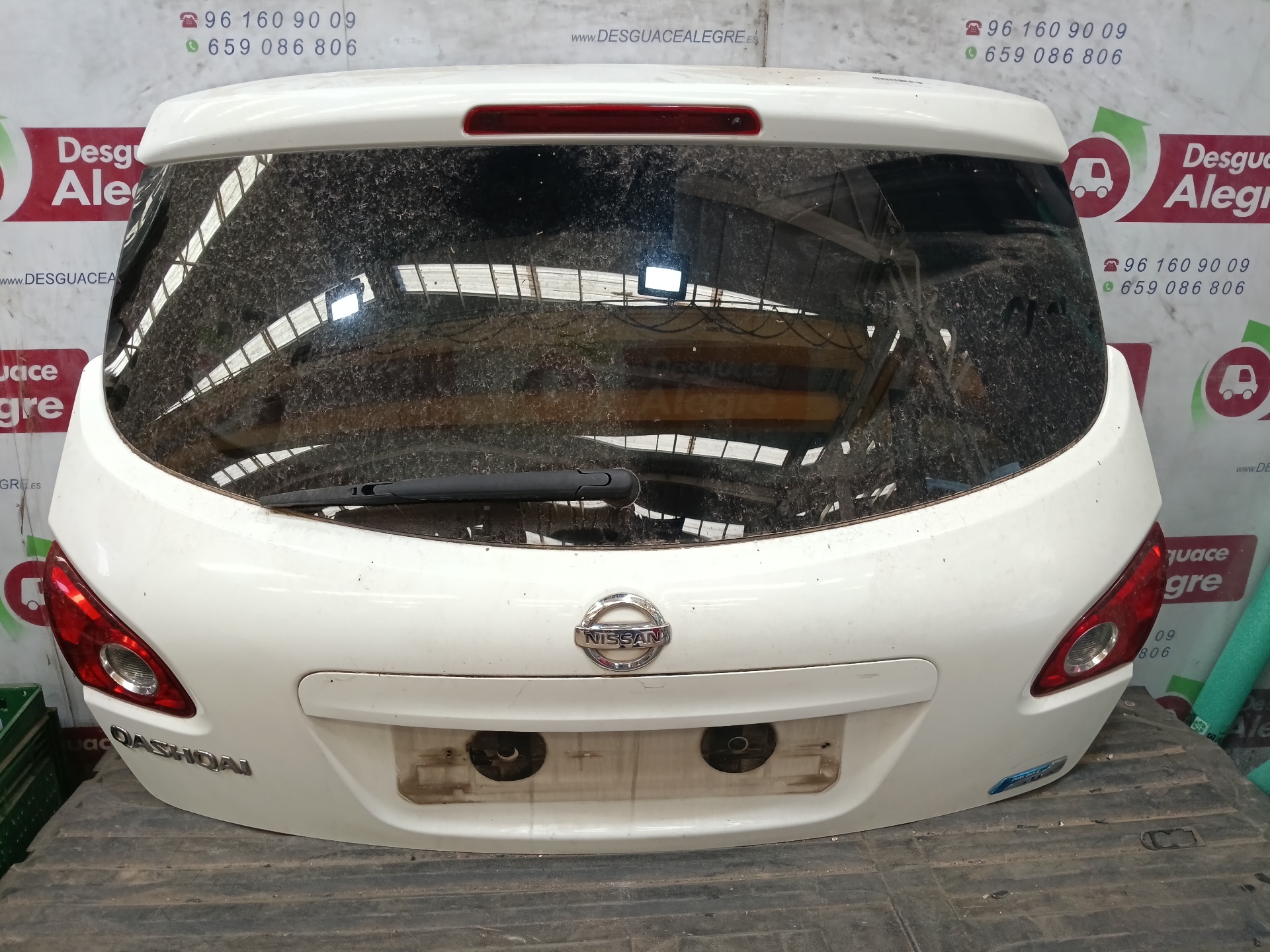 NISSAN QASHQAI PORTON TRASERO
