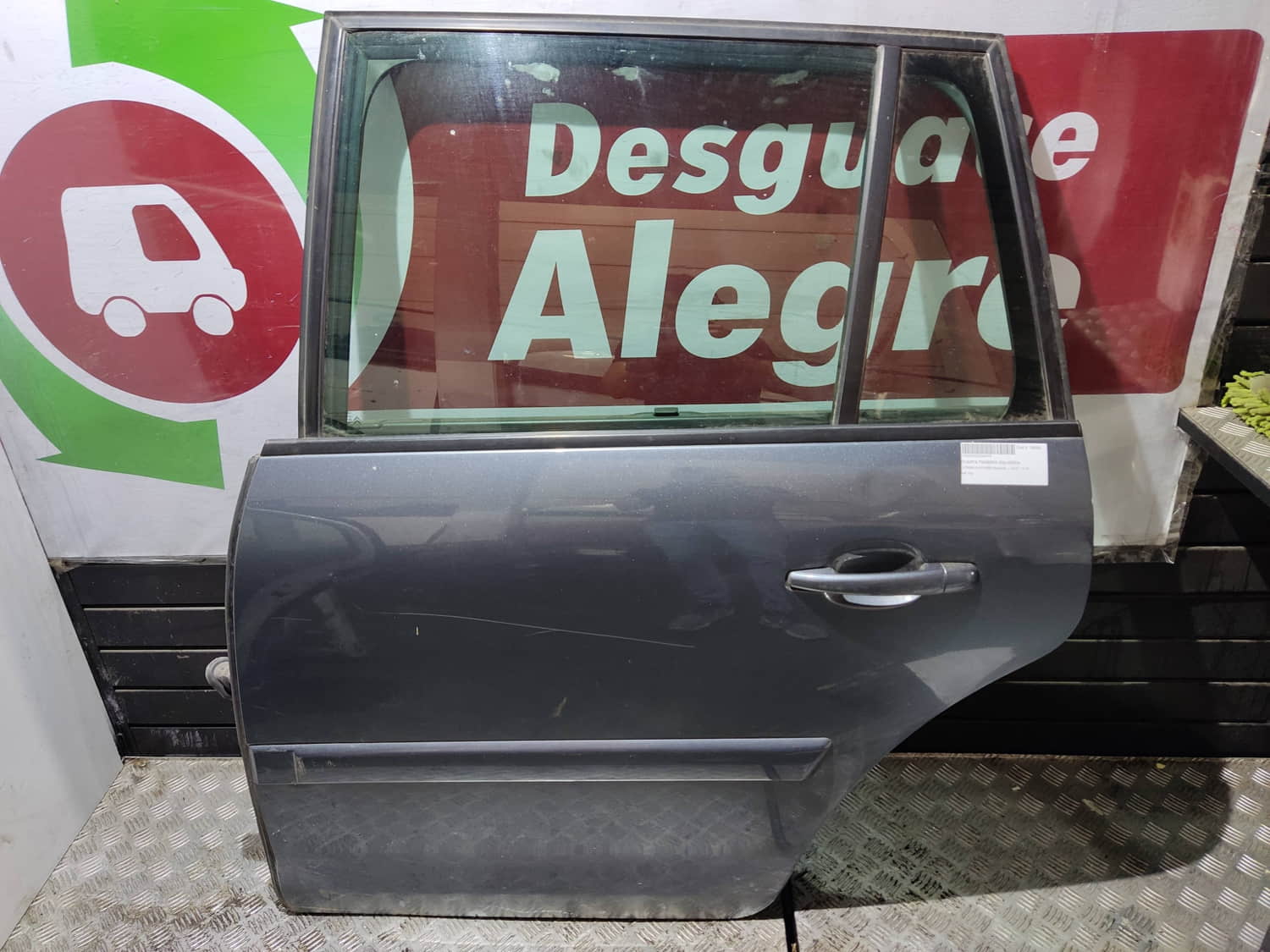 CITROEN C4 PICASSO PUERTA TRASERA IZQUIERDA CITROEN C4 PICASSO PUERTA TRASERA IZQUIERDA