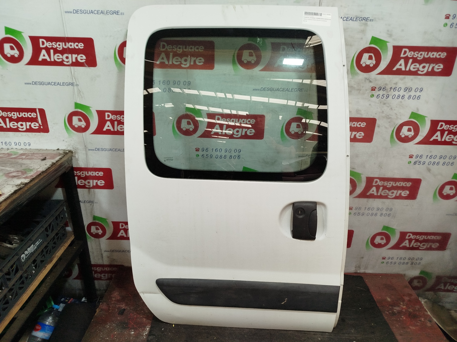 RENAULT KANGOO I PUERTA LATERAL CORREDERA DERECHA RENAULT KANGOO I PUERTA LATERAL CORREDERA DERECHA