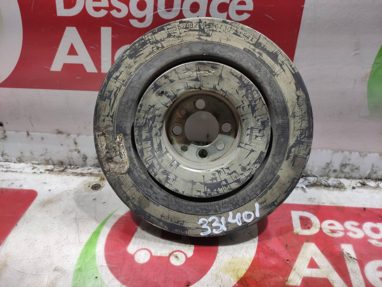 OPEL VECTRA C BERLINA POLEA CIGUEÑAL OPEL VECTRA C BERLINA POLEA CIGUEÑAL