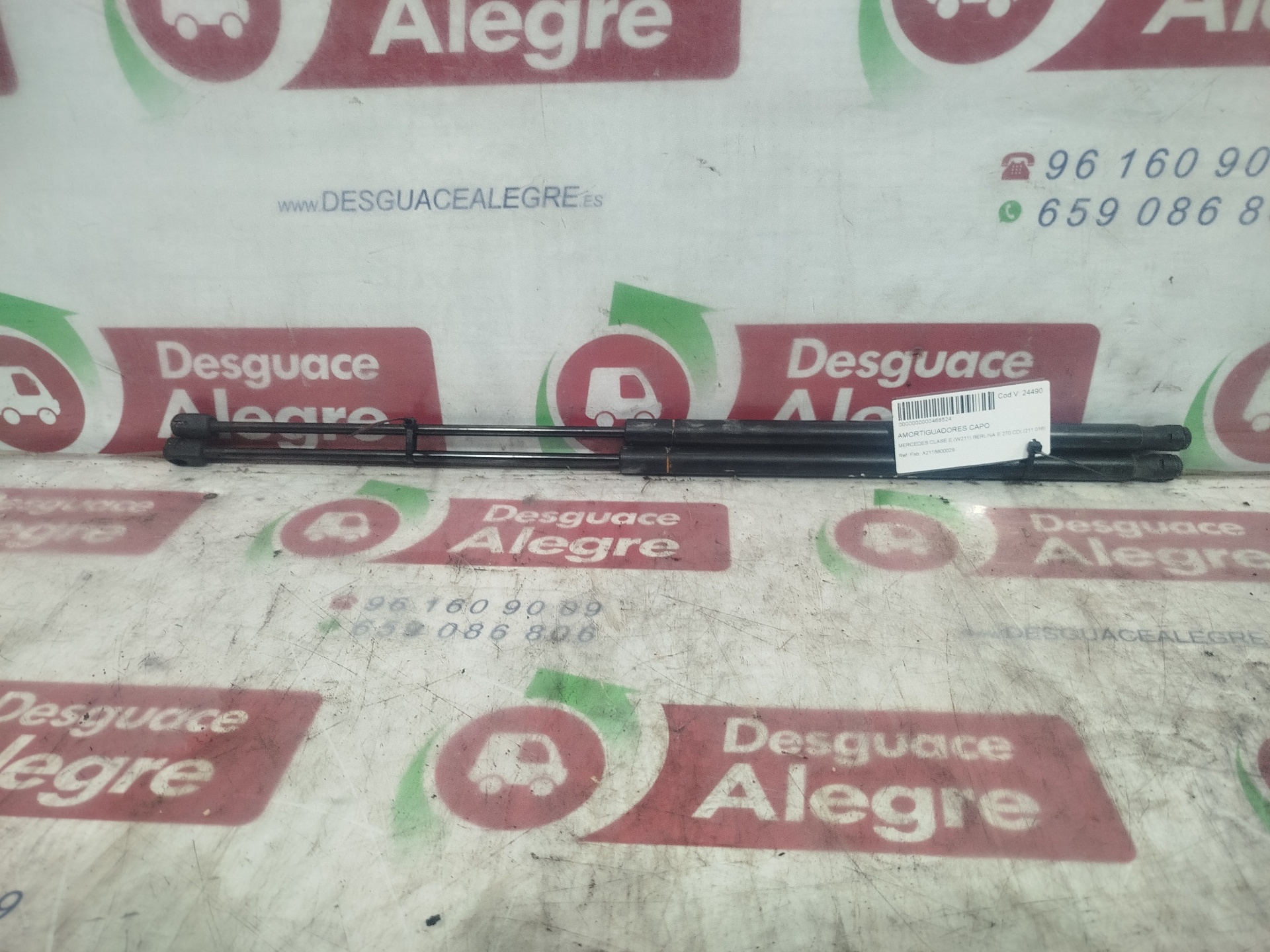 MERCEDES-BENZ E BERLINA AMORTIGUADORES CAPO MERCEDES-BENZ E BERLINA AMORTIGUADORES CAPO