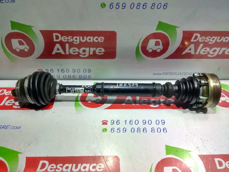 AUDI A4 BERLINA TRANSMISION DELANTERA IZQUIERDA AUDI A4 BERLINA TRANSMISION DELANTERA IZQUIERDA
