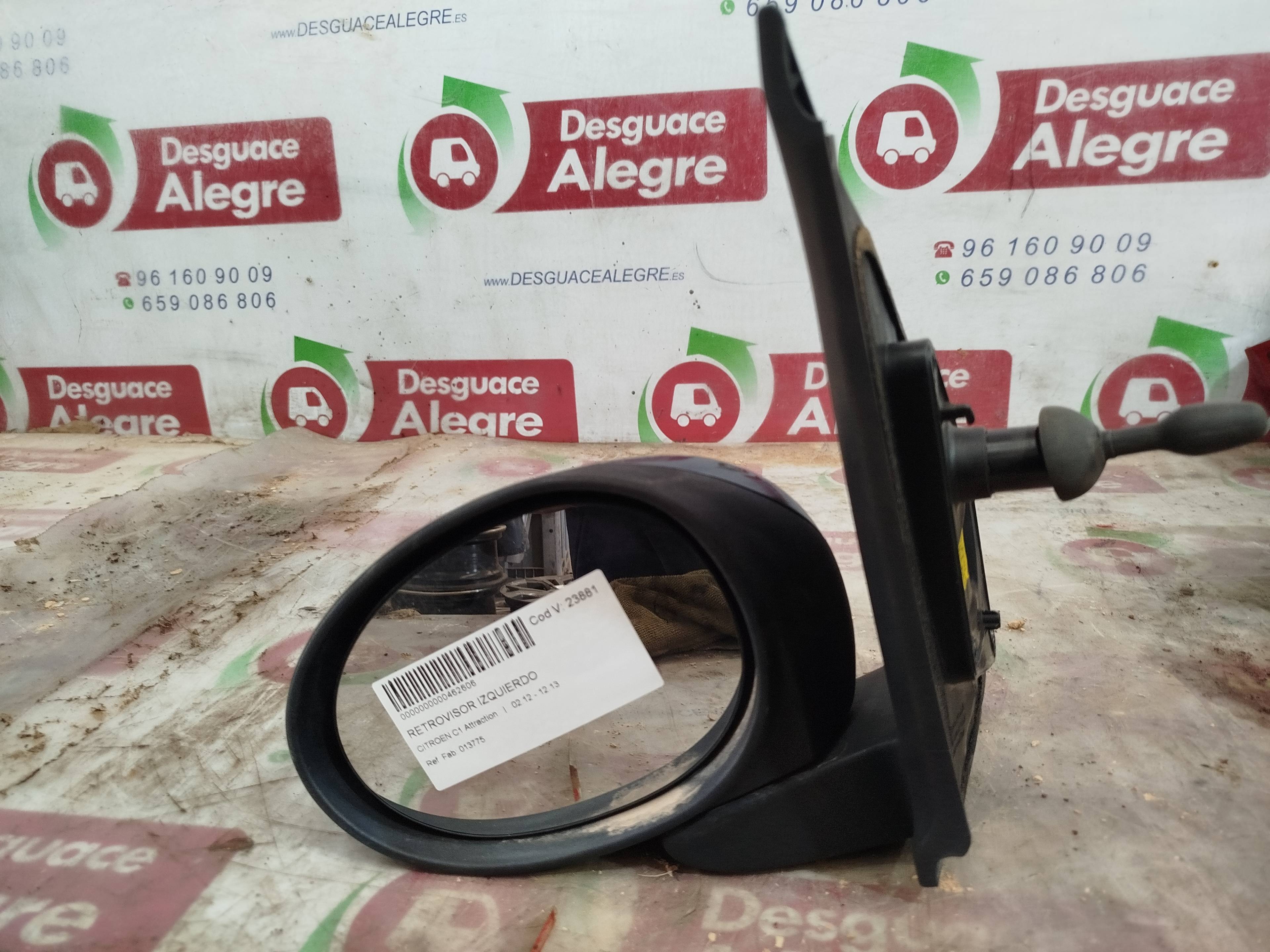 CITROEN C1 RETROVISOR IZQUIERDO CITROEN C1 RETROVISOR IZQUIERDO