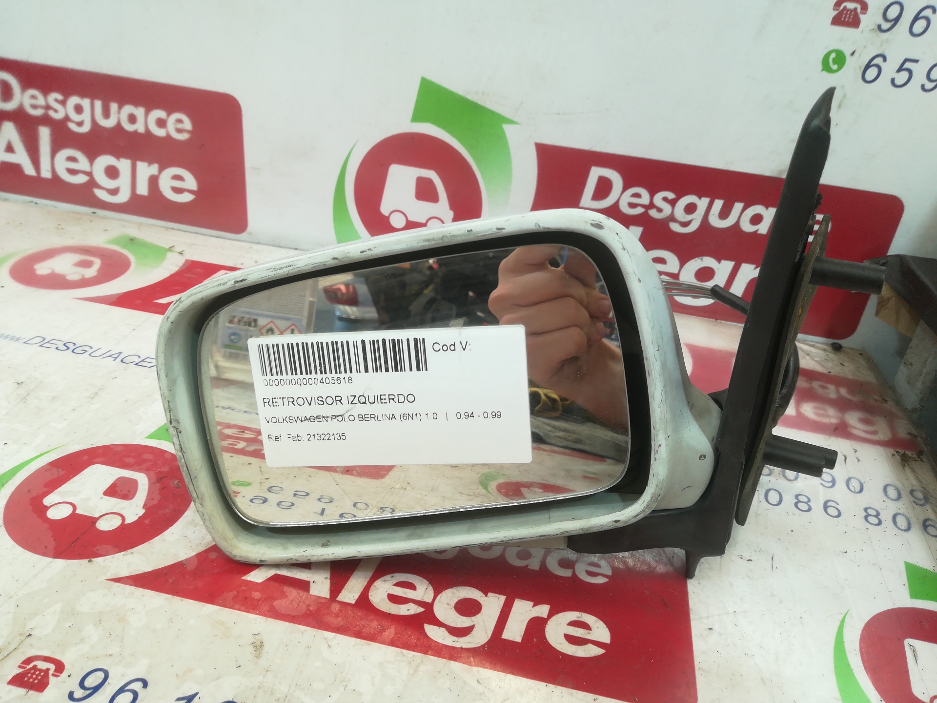 VOLKSWAGEN POLO III RETROVISOR IZQUIERDO VOLKSWAGEN POLO III RETROVISOR IZQUIERDO
