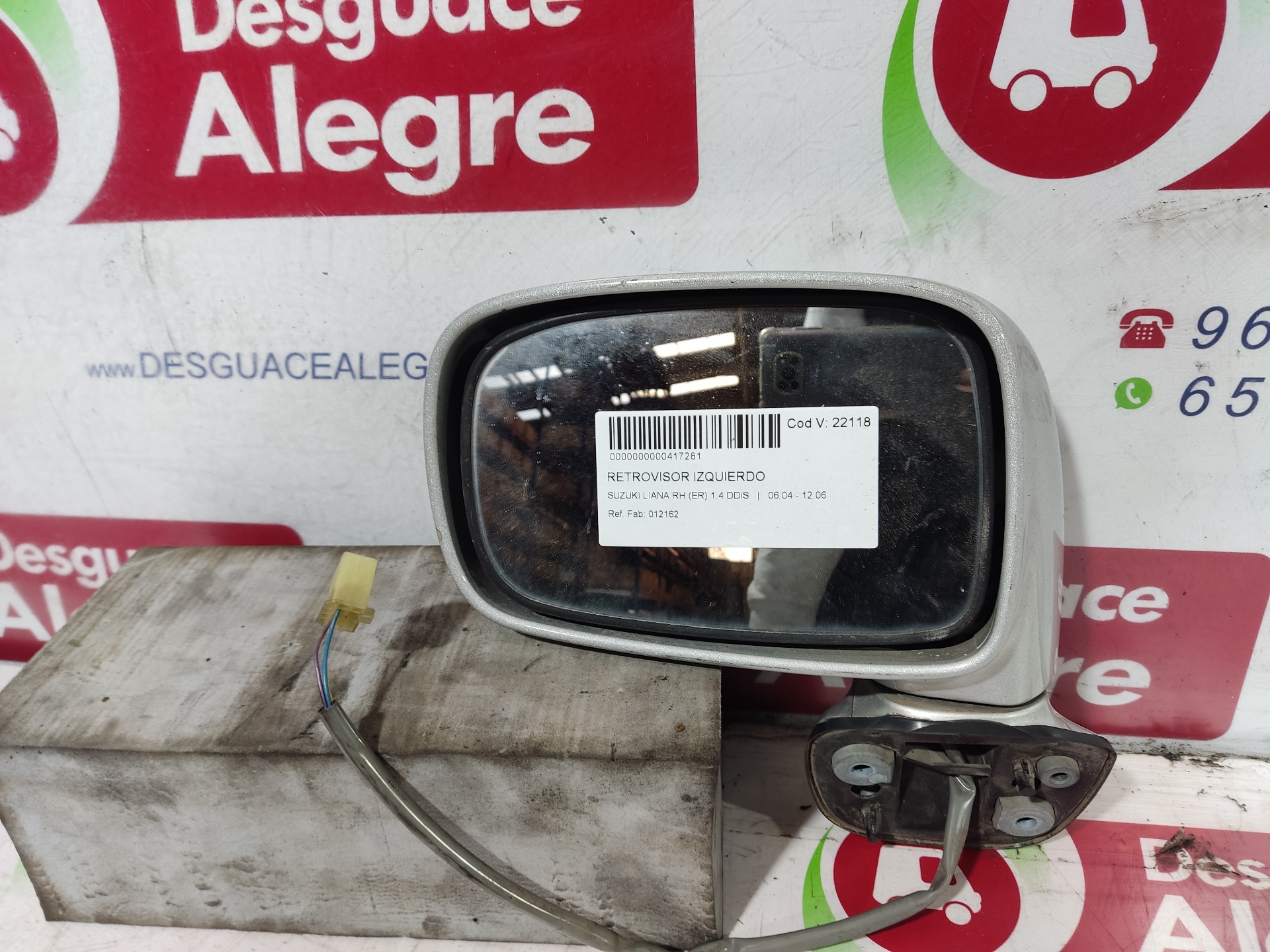 SUZUKI LIANA RETROVISOR IZQUIERDO SUZUKI LIANA RETROVISOR IZQUIERDO