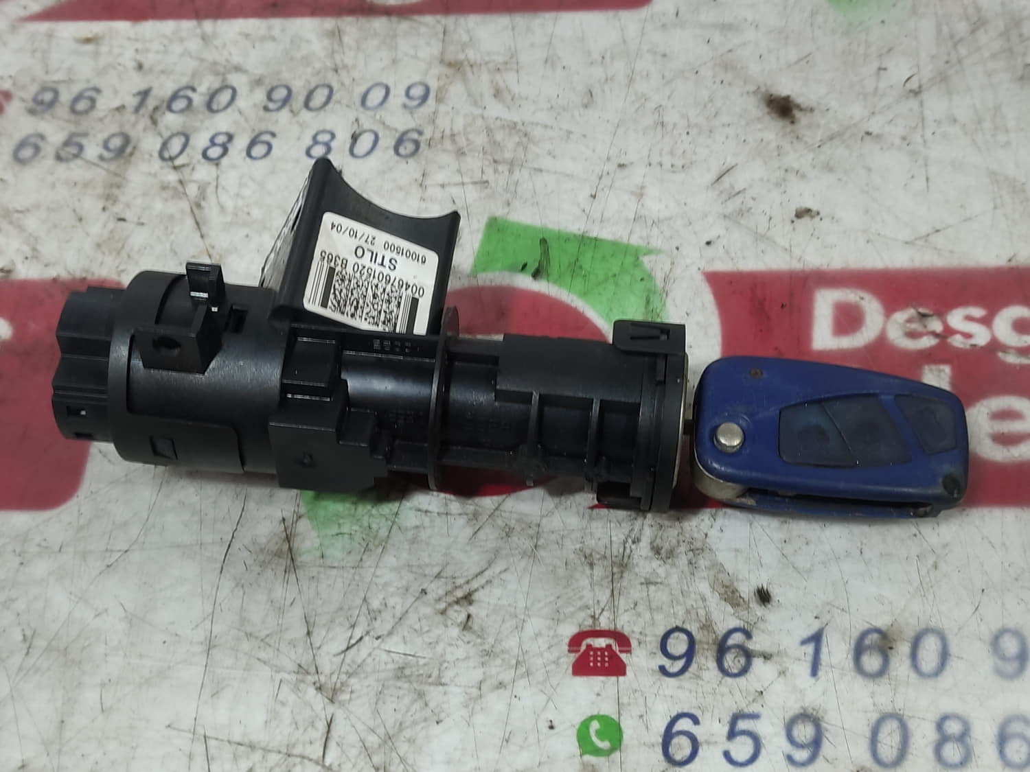 FIAT IDEA ANTIRROBO LLAVE CONTACTO FIAT IDEA ANTIRROBO LLAVE CONTACTO