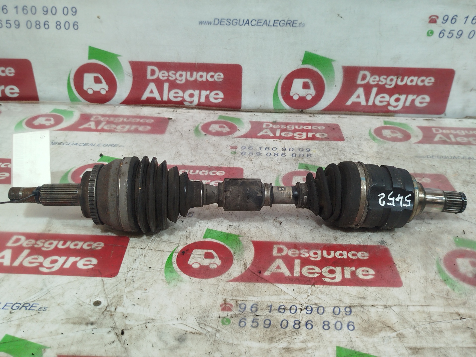 TOYOTA COROLLA VERSO TRANSMISION DELANTERA IZQUIERDA TOYOTA COROLLA VERSO TRANSMISION DELANTERA IZQUIERDA