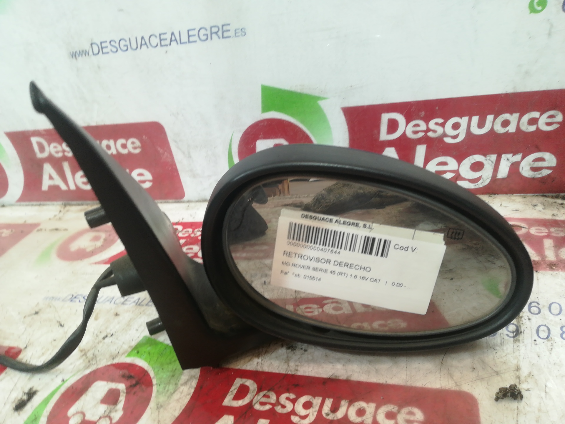 MG ROVER ROVER 45 RETROVISOR DERECHO MG ROVER ROVER 45 RETROVISOR DERECHO