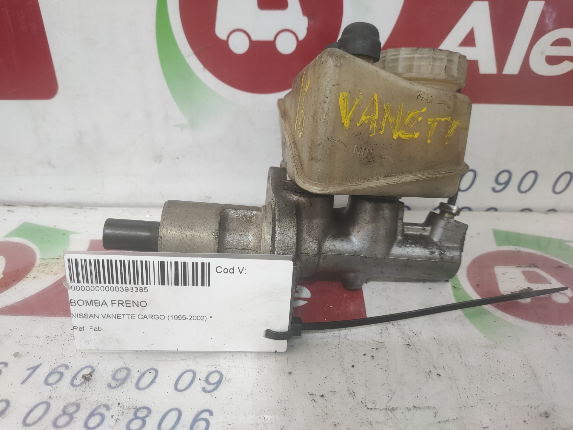NISSAN VANETTE CARGO BOMBA FRENO NISSAN VANETTE CARGO BOMBA FRENO