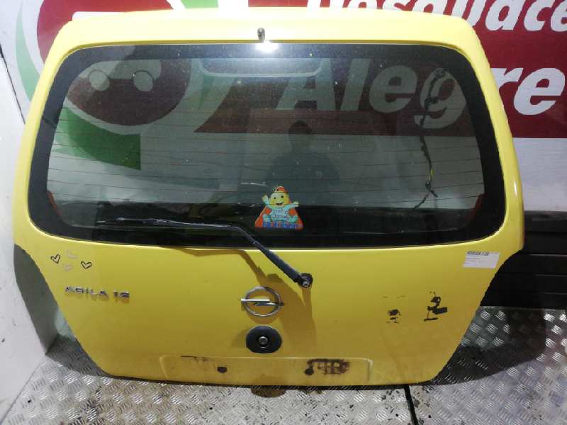 OPEL AGILA PORTON TRASERO
