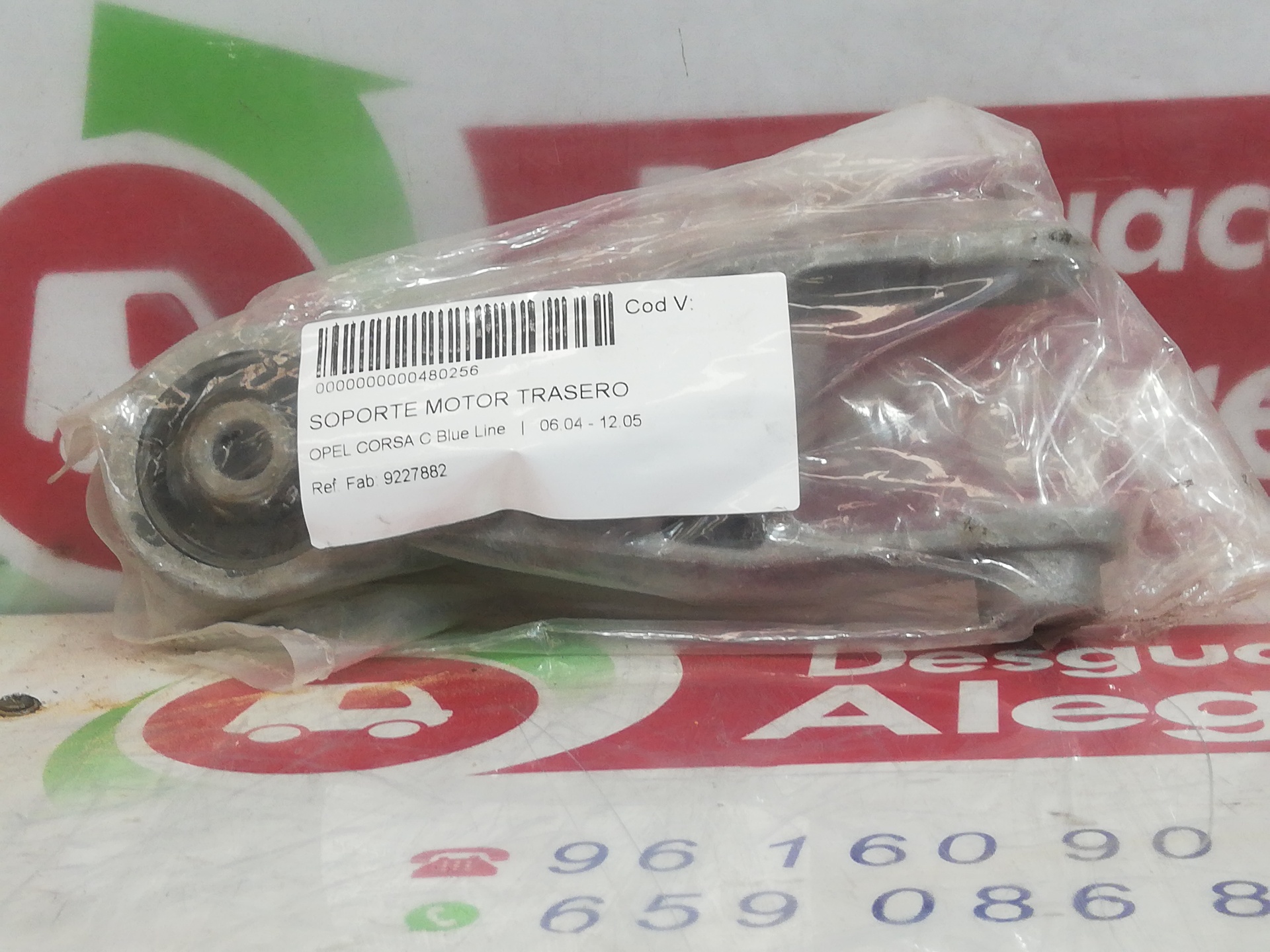 OPEL CORSA C SOPORTE MOTOR TRASERO OPEL CORSA C SOPORTE MOTOR TRASERO