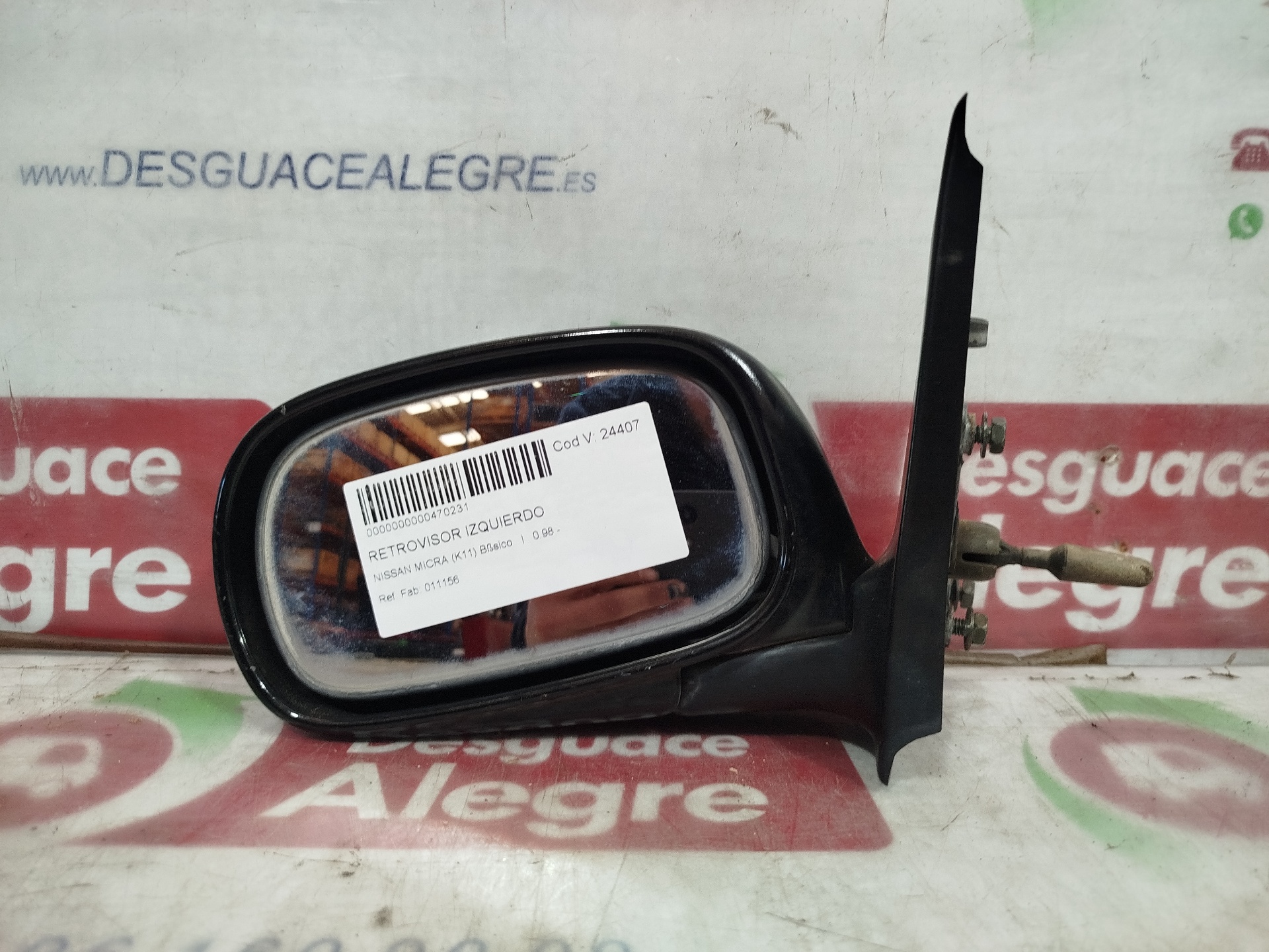 NISSAN MICRA RETROVISOR IZQUIERDO NISSAN MICRA RETROVISOR IZQUIERDO