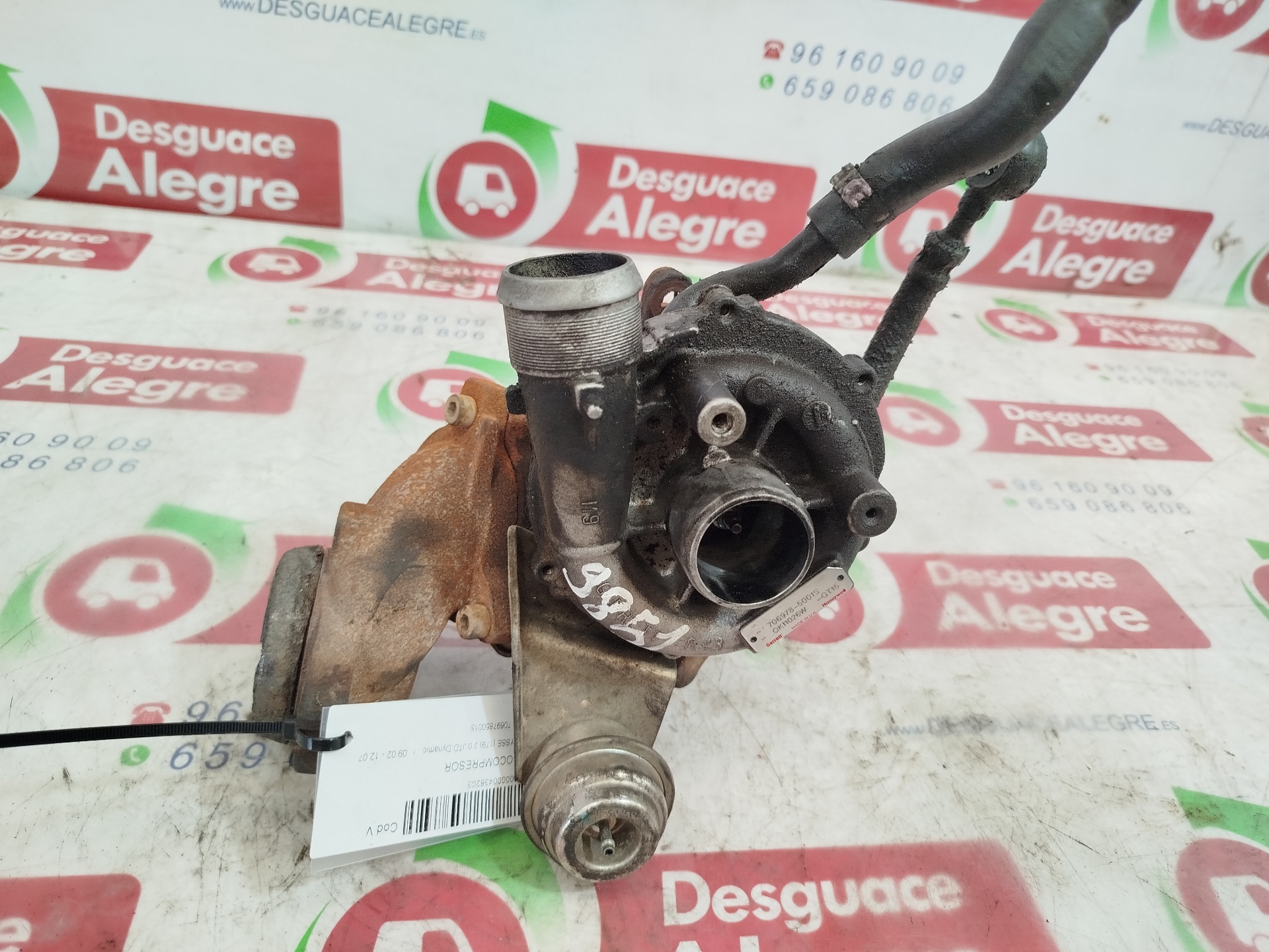 FIAT ULYSSE TURBOCOMPRESOR FIAT ULYSSE TURBOCOMPRESOR