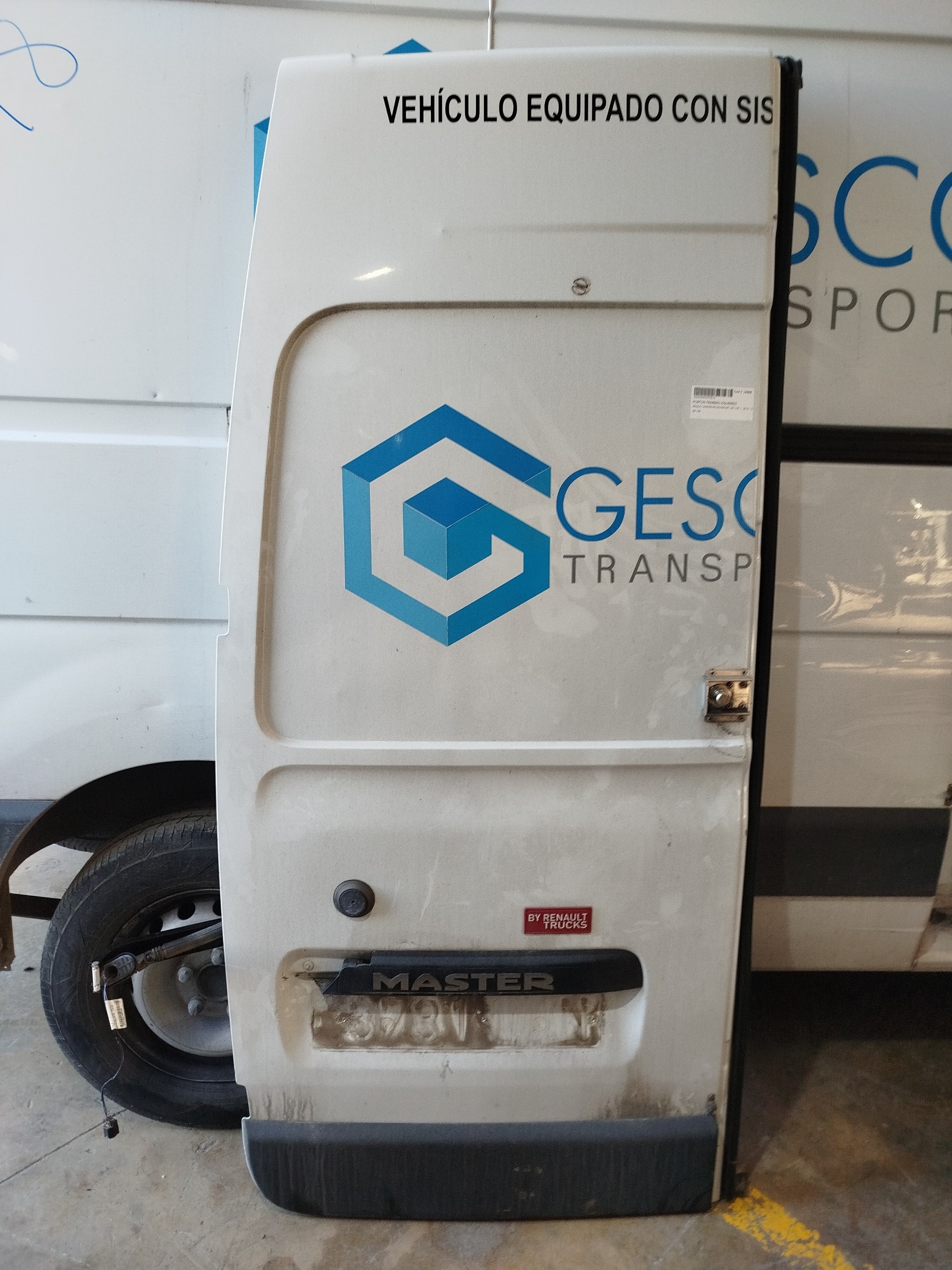 RENAULT MASTER III CAMIÓNCHASIS PORTON TRASERO IZQUIERDO