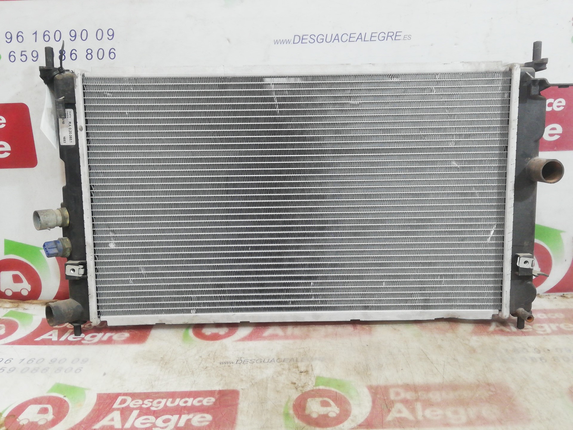 OPEL ZAFIRA A RADIADOR AGUA OPEL ZAFIRA A RADIADOR AGUA