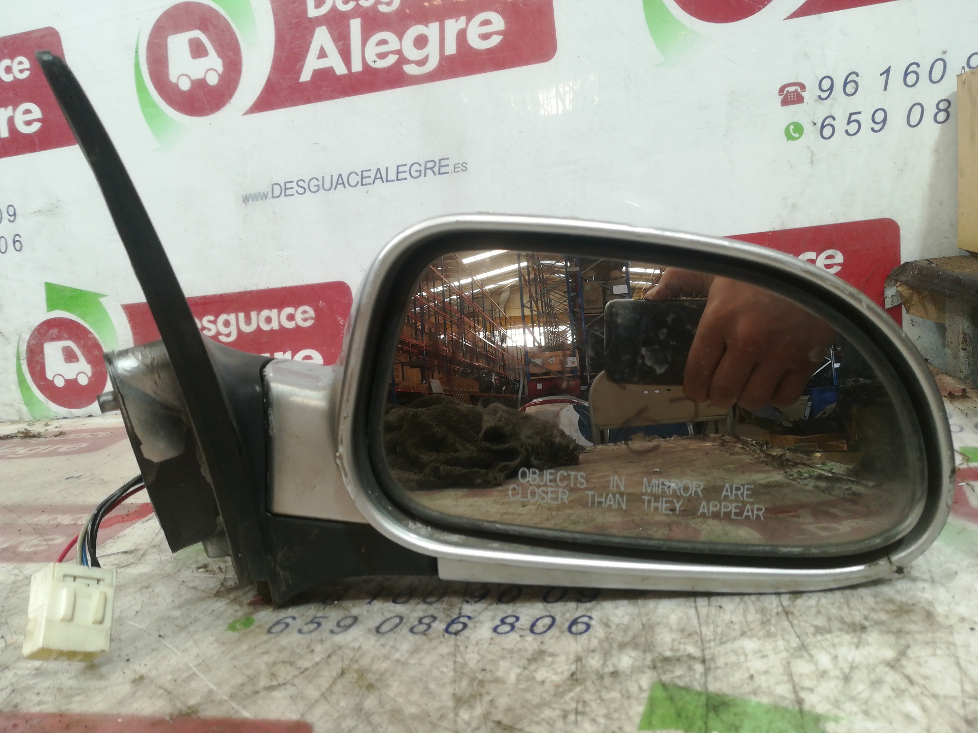 DAEWOO NUBIRA BERLINA RETROVISOR DERECHO DAEWOO NUBIRA BERLINA RETROVISOR DERECHO