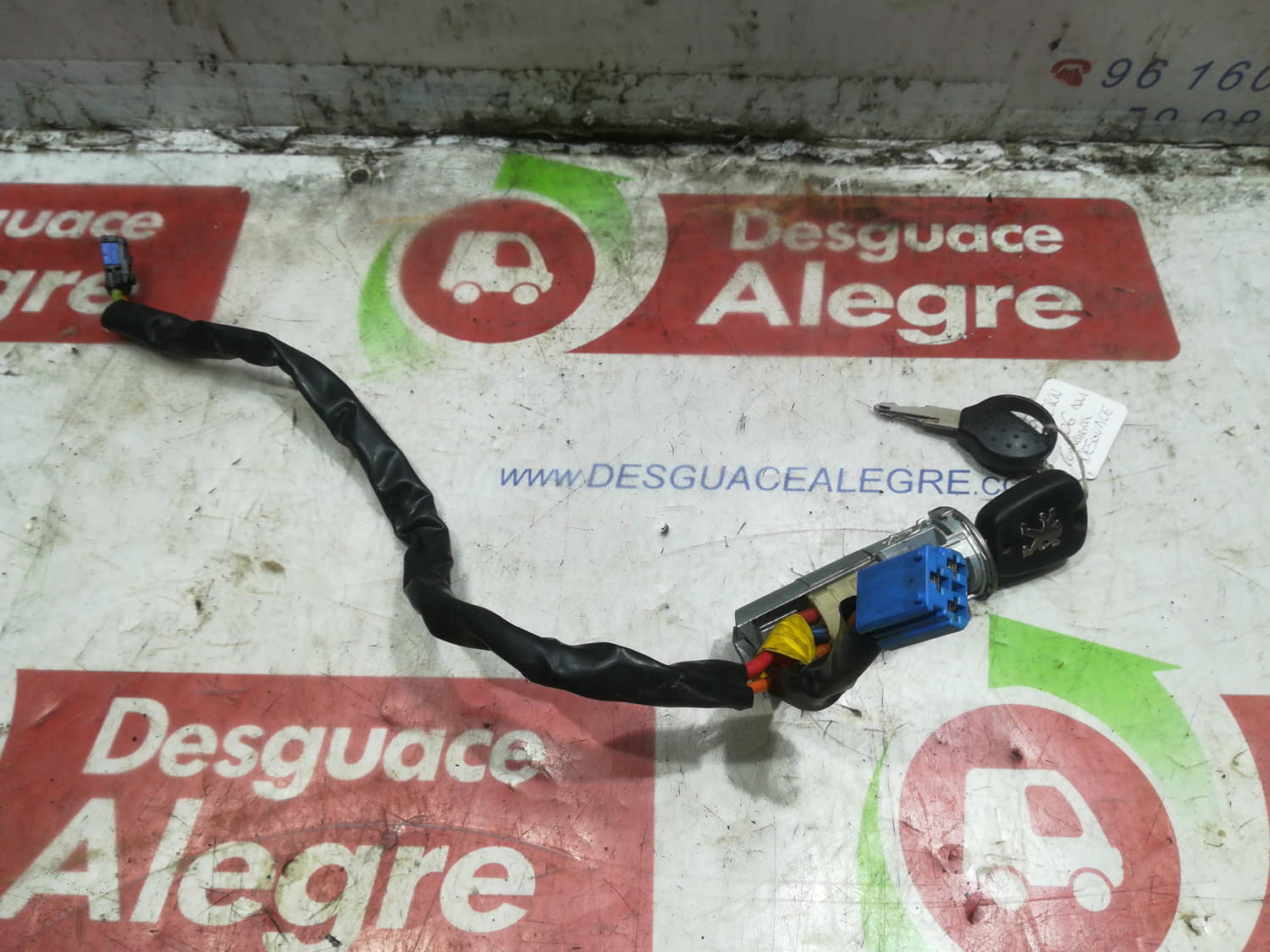 PEUGEOT 206 ANTIRROBO LLAVE CONTACTO PEUGEOT 206 ANTIRROBO LLAVE CONTACTO