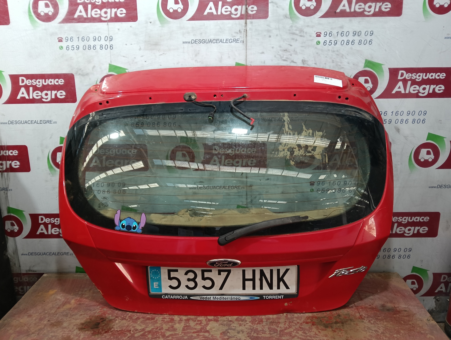 FORD FIESTA PORTON TRASERO FORD FIESTA PORTON TRASERO