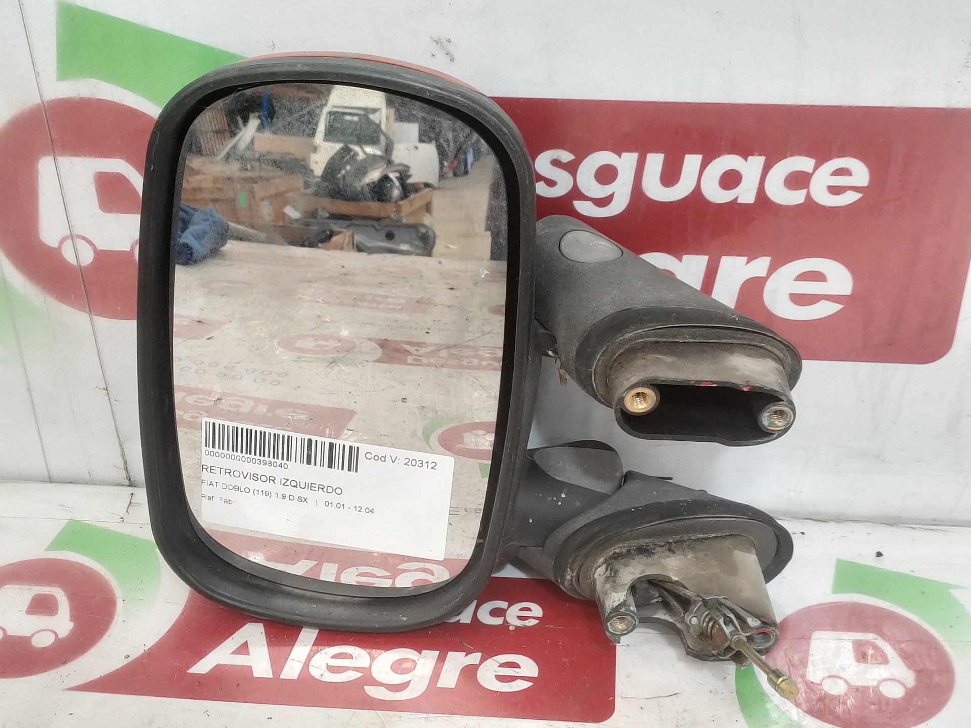 FIAT I DOBLÒ RETROVISOR IZQUIERDO FIAT I DOBLÒ RETROVISOR IZQUIERDO