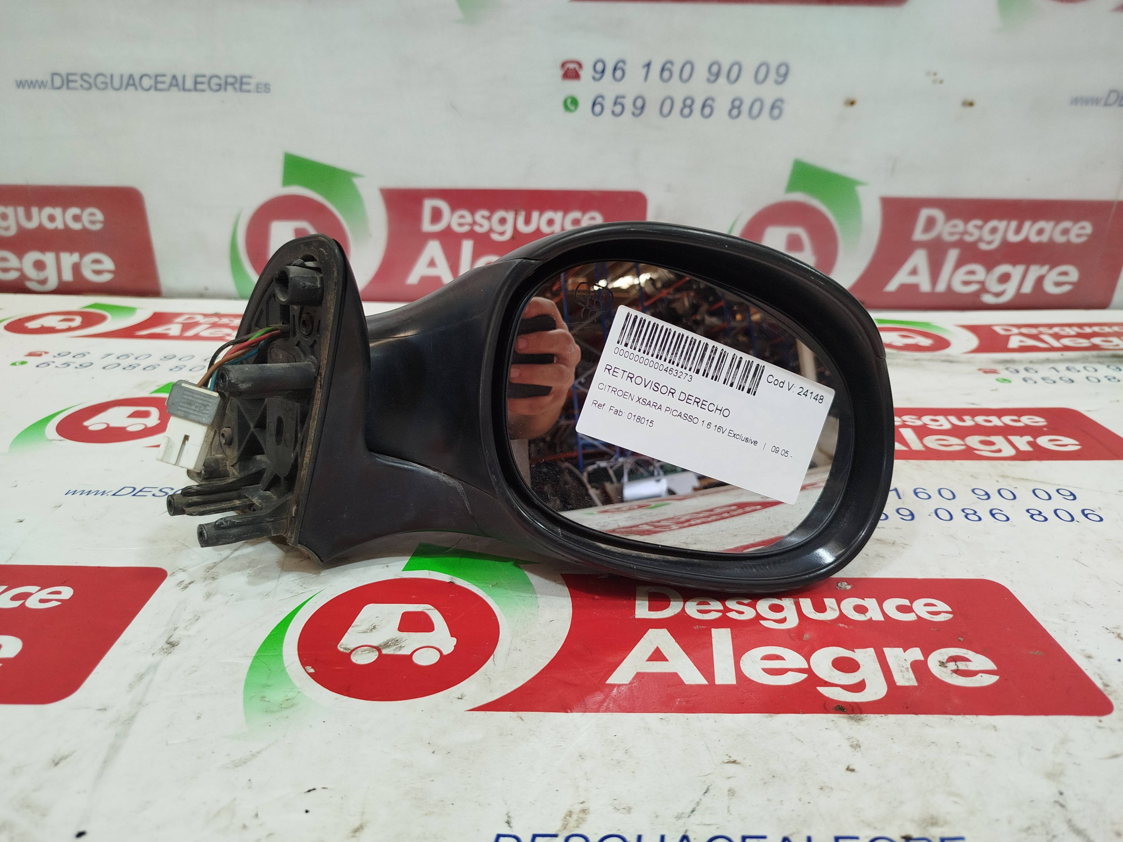 CITROEN XSARA PICASSO RETROVISOR DERECHO CITROEN XSARA PICASSO RETROVISOR DERECHO