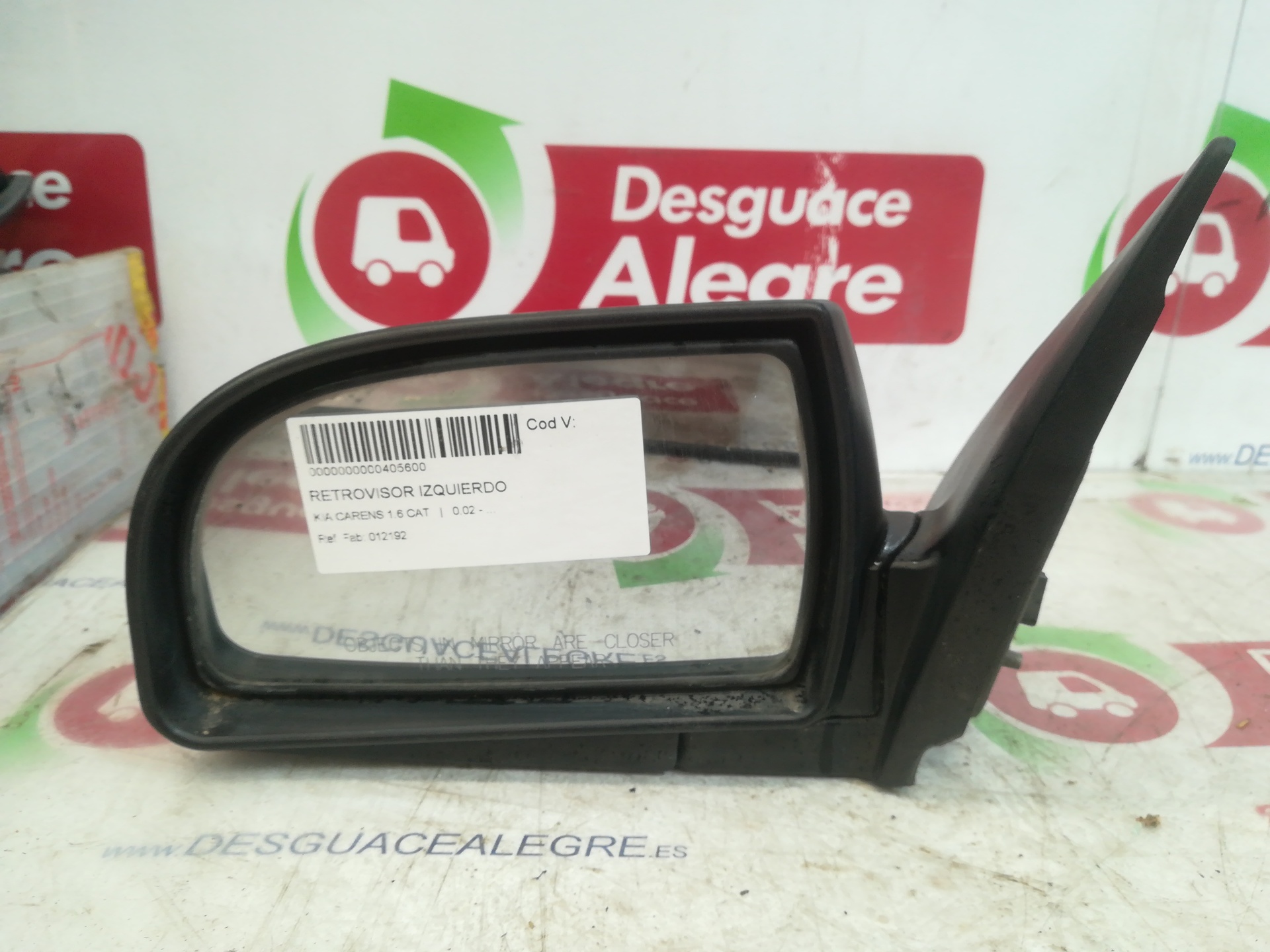 KIA CARENS RETROVISOR IZQUIERDO KIA CARENS RETROVISOR IZQUIERDO