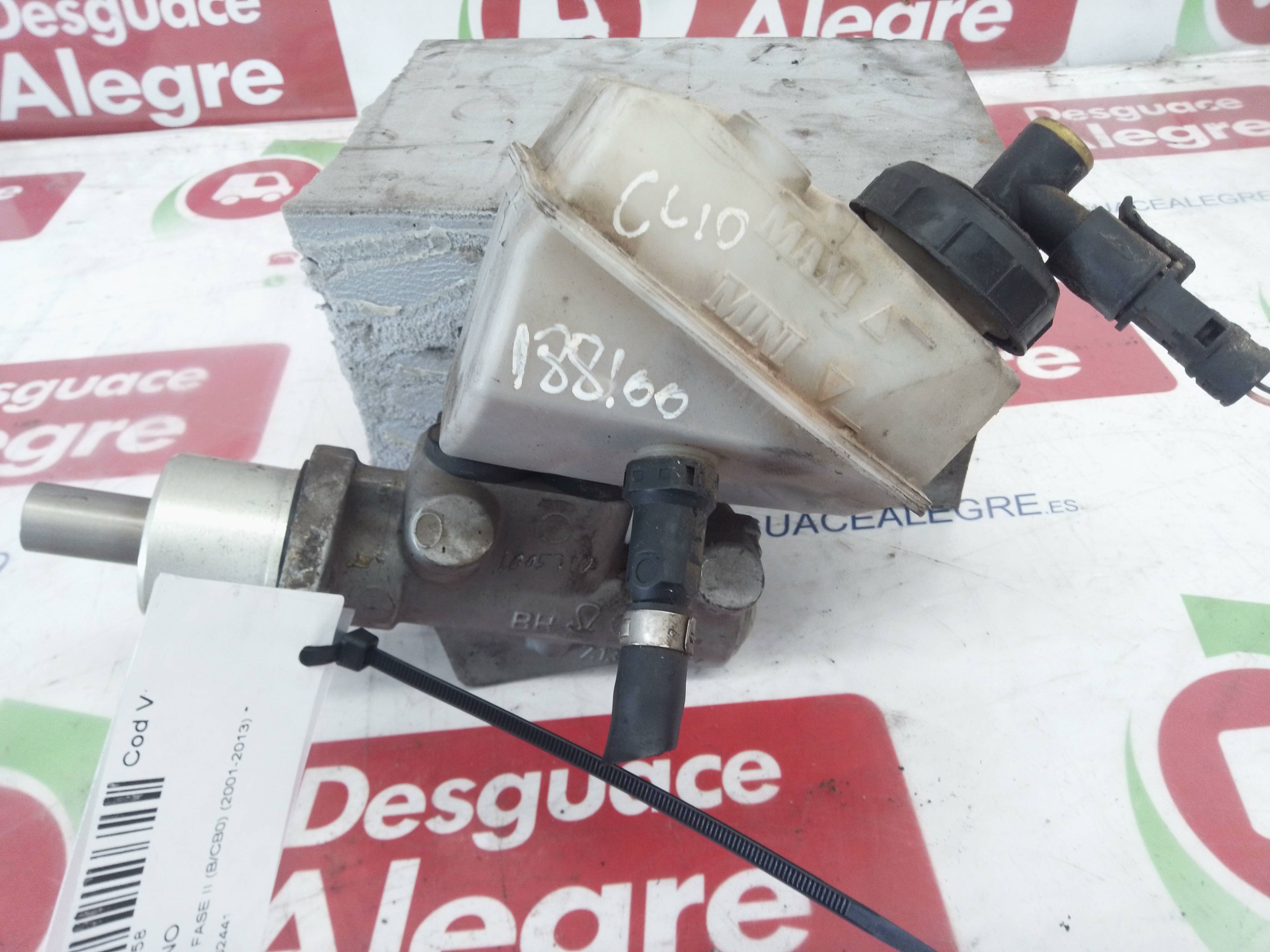RENAULT CLIO II FASE II BOMBA FRENO RENAULT CLIO II FASE II BOMBA FRENO