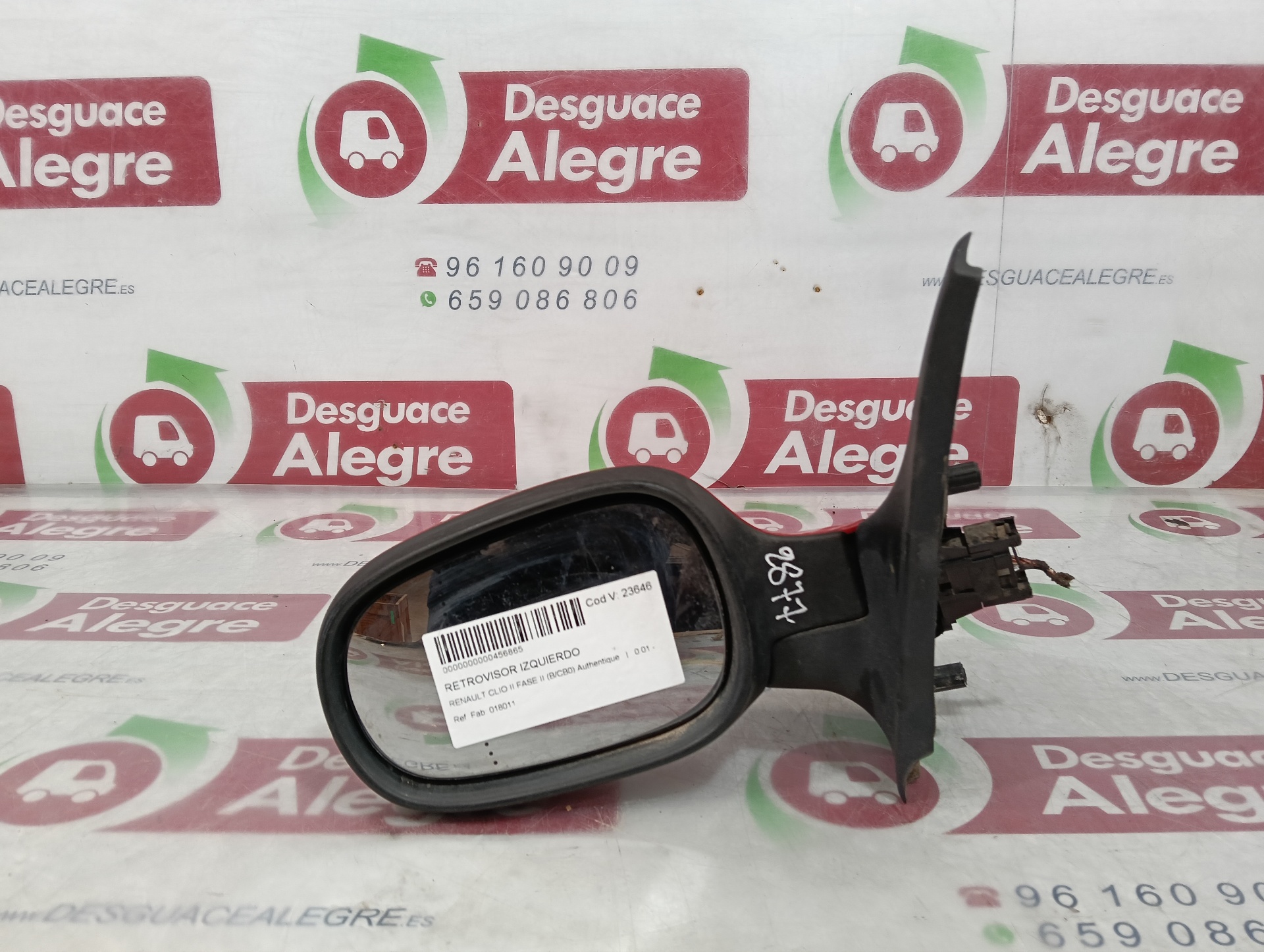 RENAULT CLIO II FASE II RETROVISOR IZQUIERDO RENAULT CLIO II FASE II RETROVISOR IZQUIERDO