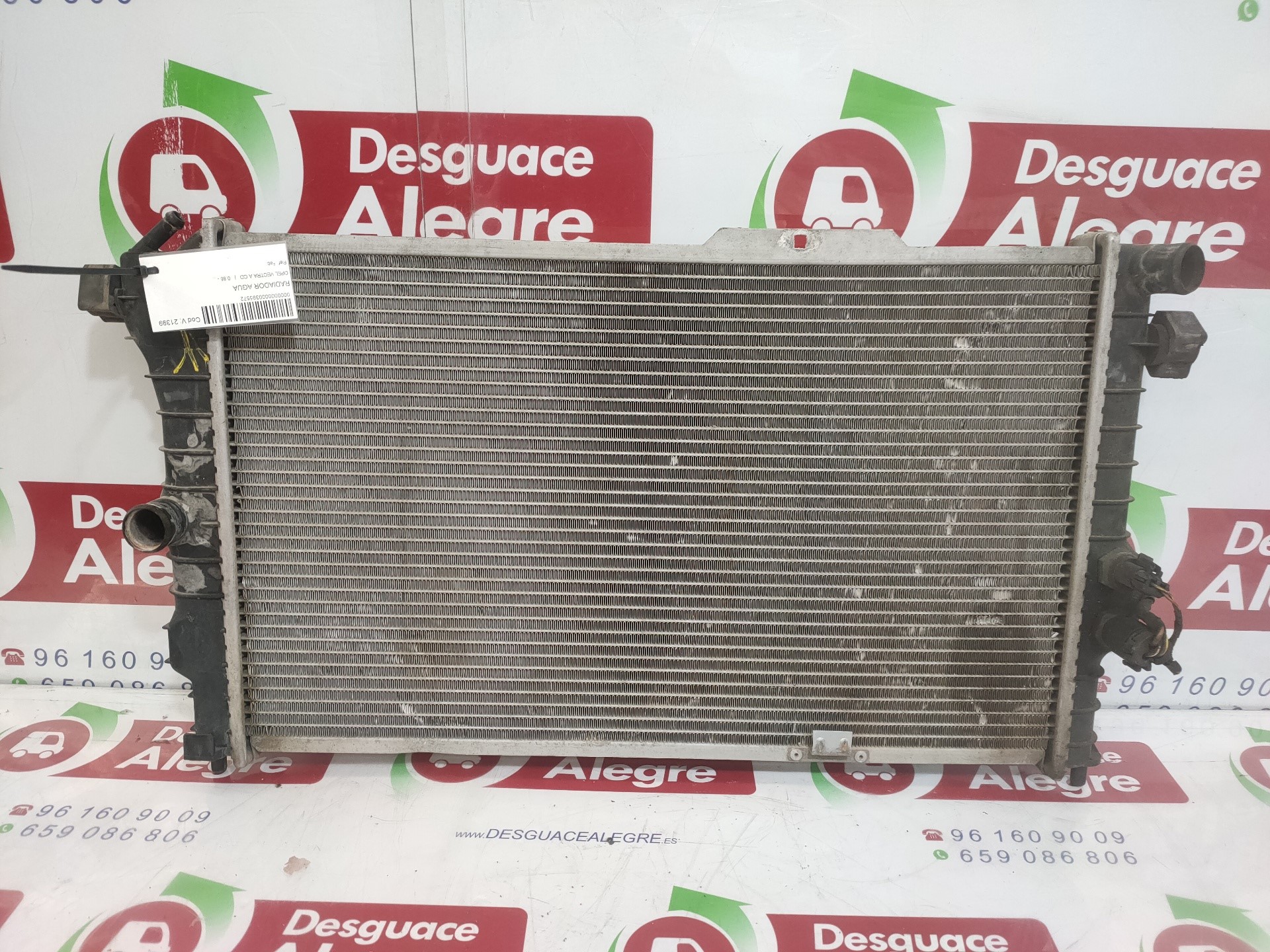 OPEL VECTRA A RADIADOR AGUA OPEL VECTRA A RADIADOR AGUA