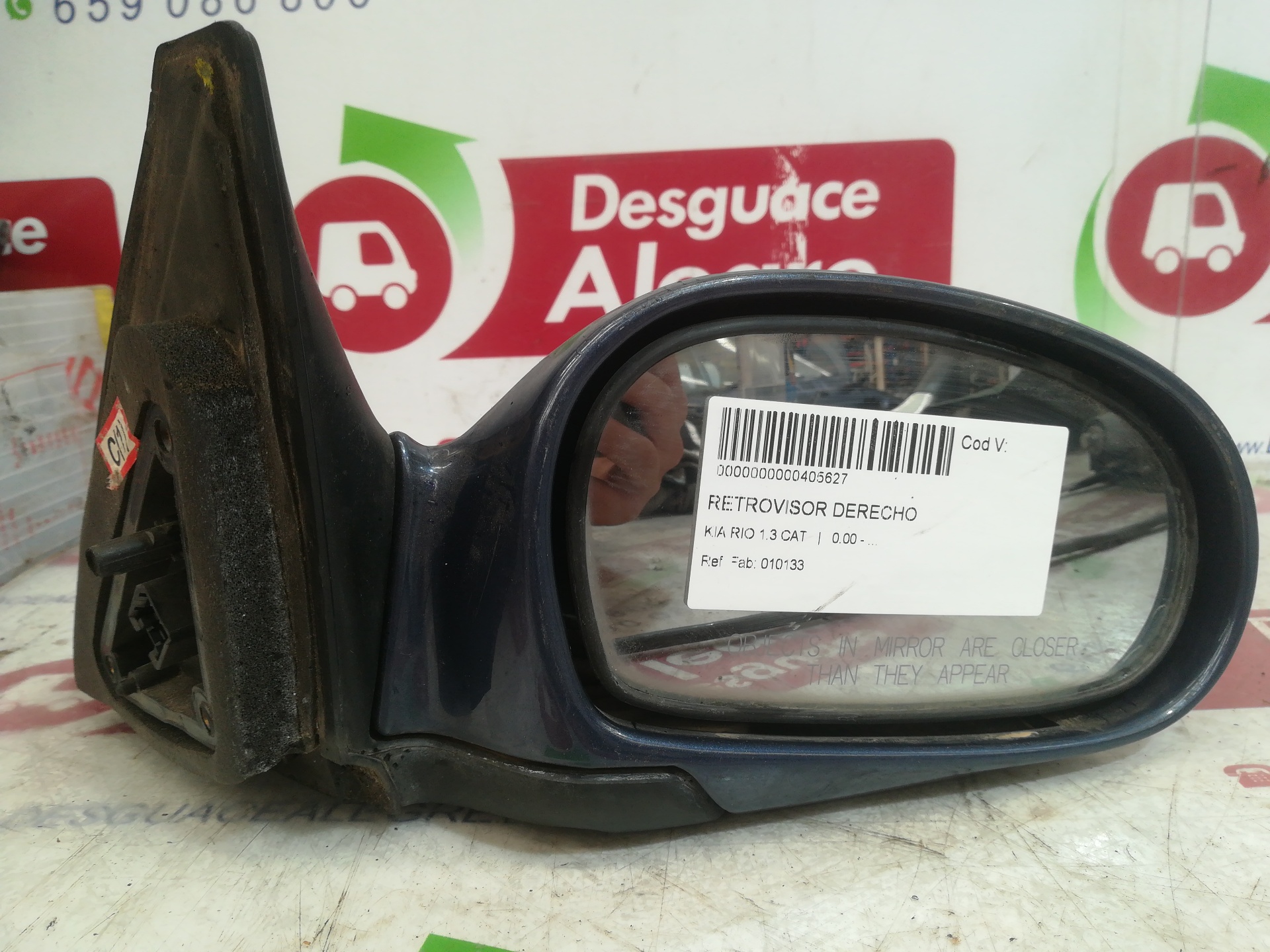 KIA RIO RETROVISOR DERECHO KIA RIO RETROVISOR DERECHO