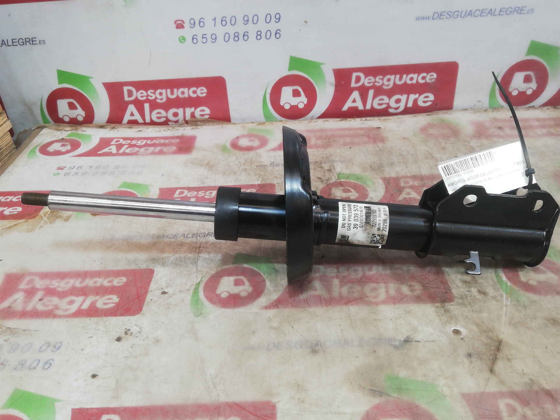 OPEL ASTRA K SPORTS TOURER AMORTIGUADOR DELANTERO IZQUIERDO OPEL ASTRA K SPORTS TOURER AMORTIGUADOR DELANTERO IZQUIERDO