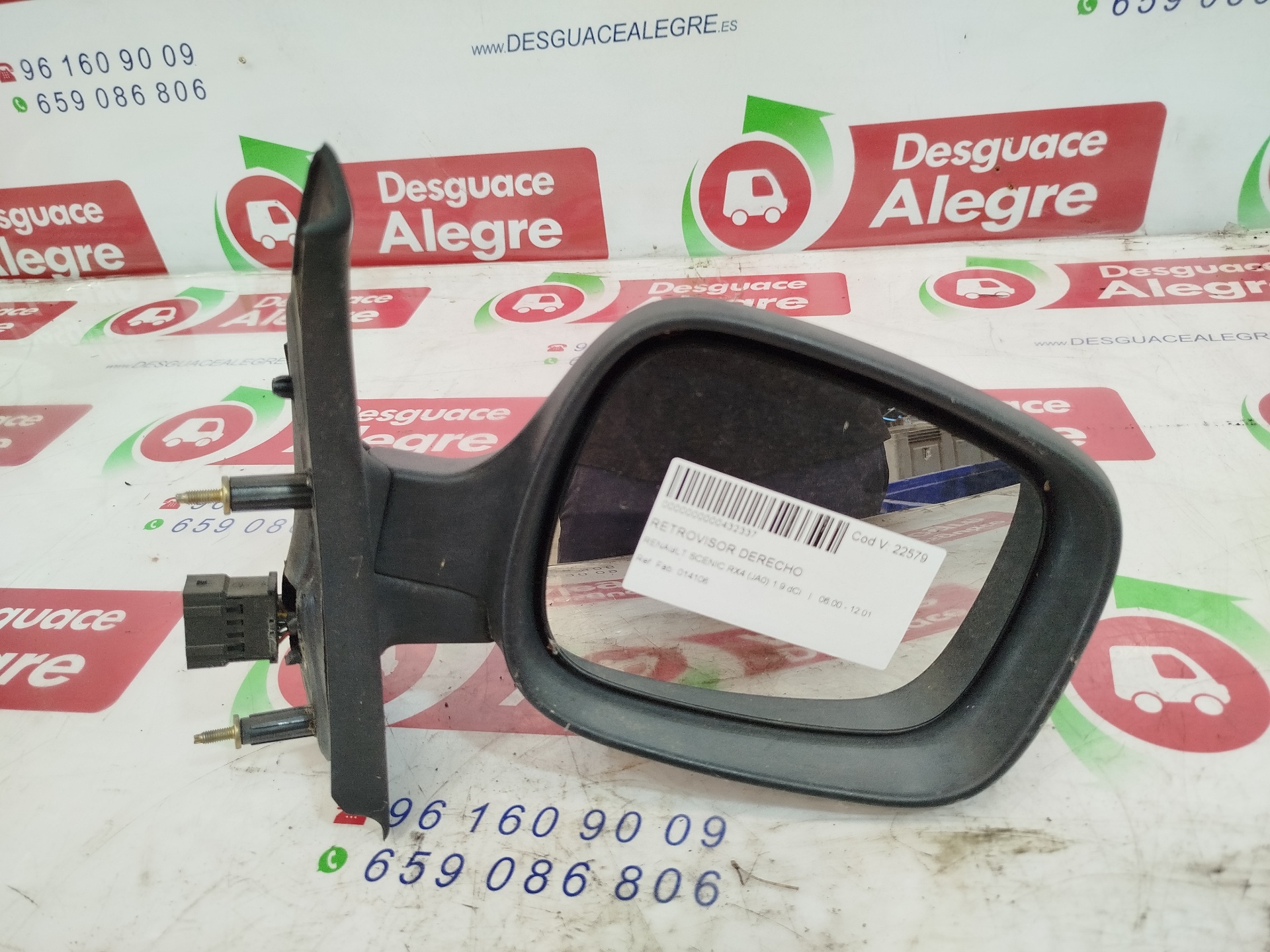 RENAULT SCENIC RX4 RETROVISOR DERECHO RENAULT SCENIC RX4 RETROVISOR DERECHO