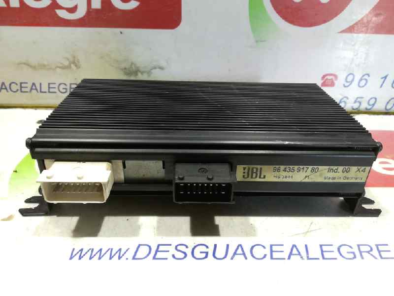 CITROEN C5 BERLINA SISTEMA AUDIO RADIO CD CITROEN C5 BERLINA SISTEMA AUDIO RADIO CD