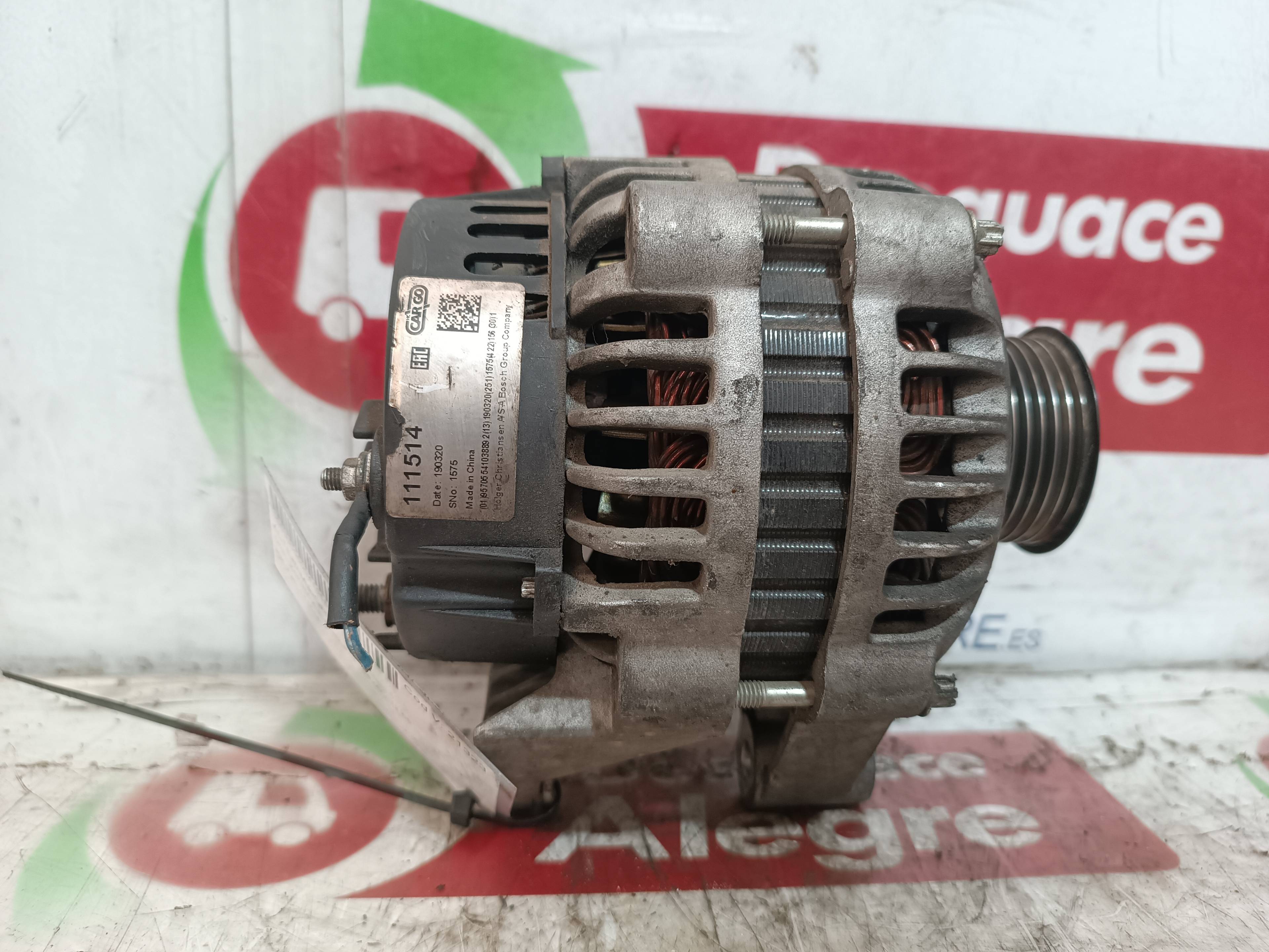 OPEL ZAFIRA A ALTERNADOR OPEL ZAFIRA A ALTERNADOR