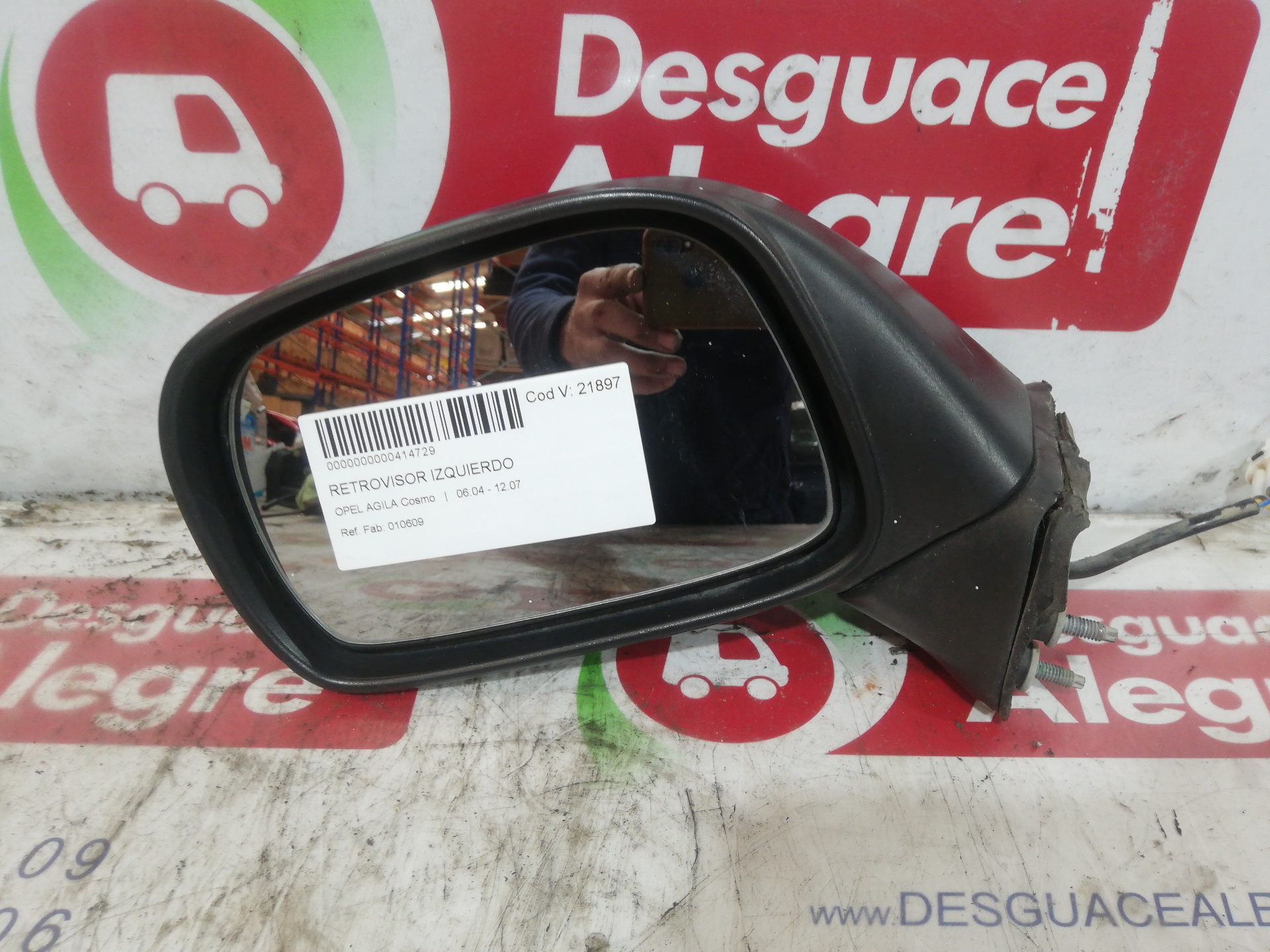 OPEL AGILA RETROVISOR IZQUIERDO OPEL AGILA RETROVISOR IZQUIERDO