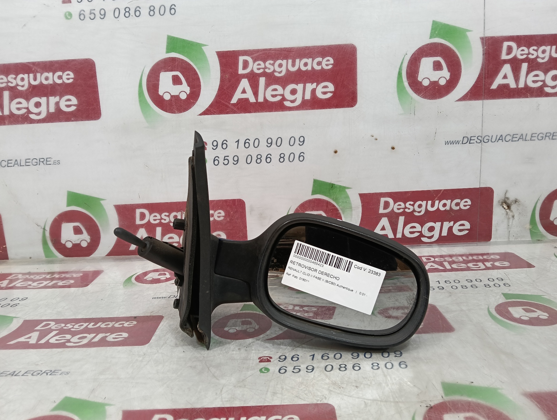 RENAULT CLIO II FASE II RETROVISOR DERECHO RENAULT CLIO II FASE II RETROVISOR DERECHO