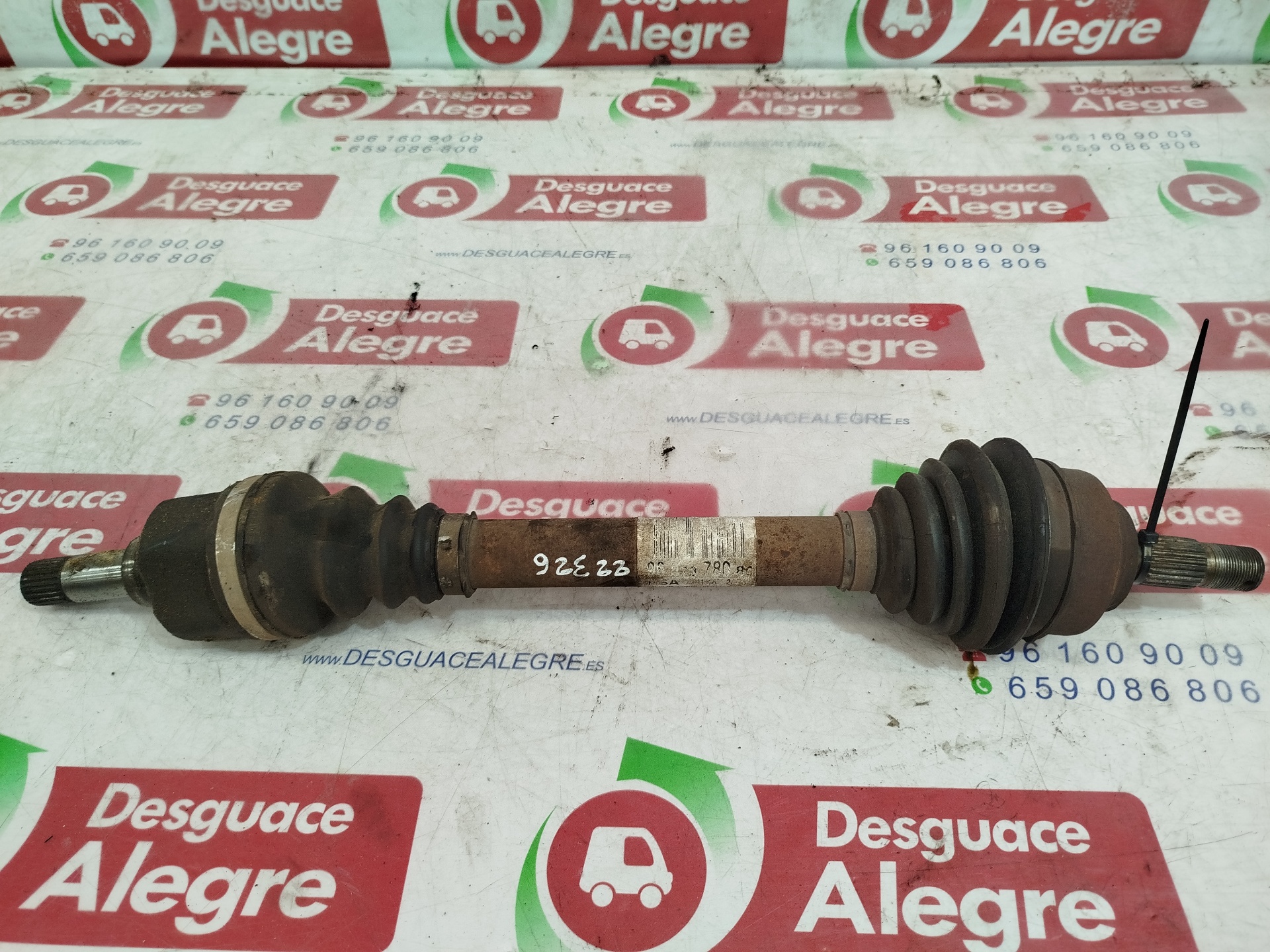 PEUGEOT 307 BREAK SW TRANSMISION DELANTERA IZQUIERDA PEUGEOT 307 BREAK SW TRANSMISION DELANTERA IZQUIERDA