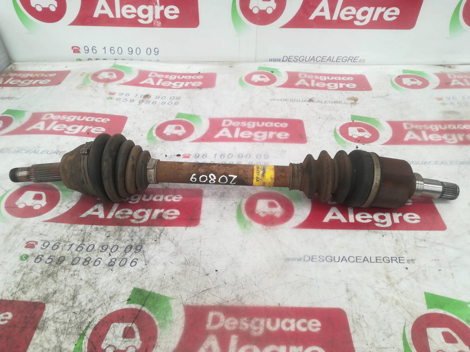 FORD FIESTA TRANSMISION DELANTERA IZQUIERDA FORD FIESTA TRANSMISION DELANTERA IZQUIERDA