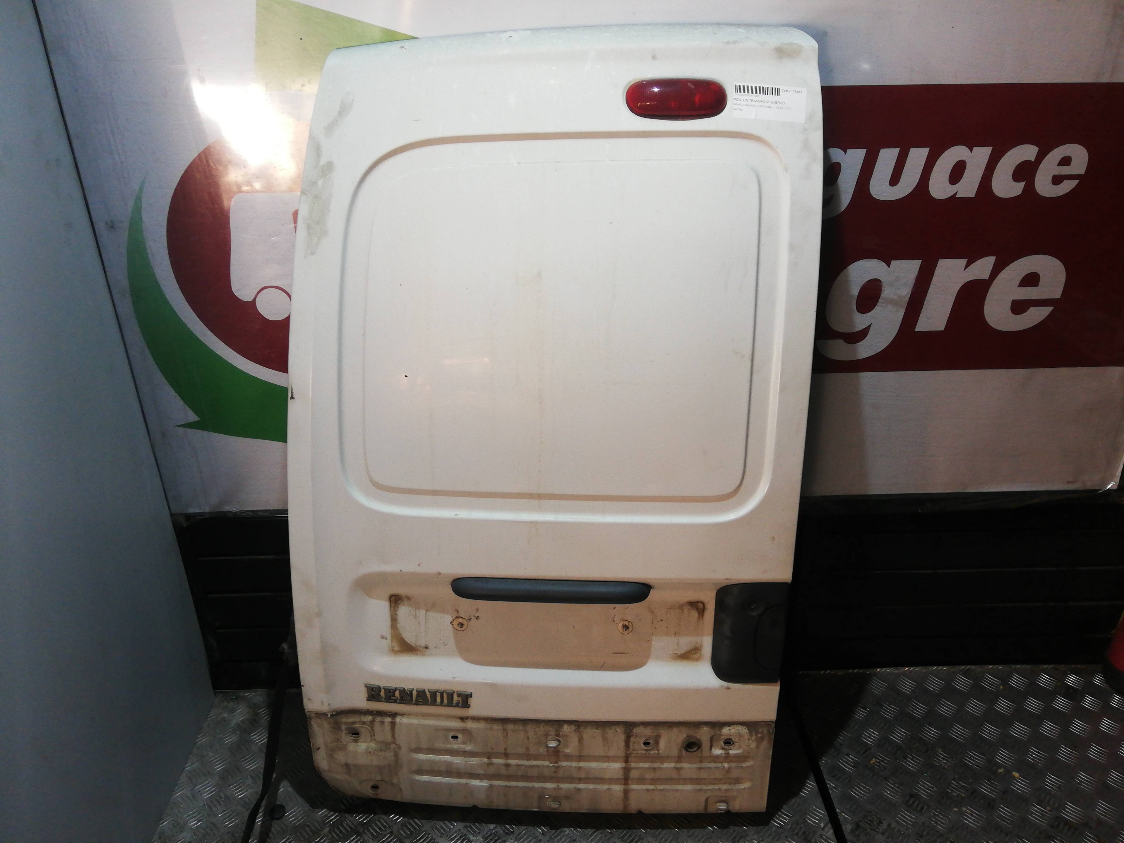 RENAULT KANGOO I PORTON TRASERO IZQUIERDO