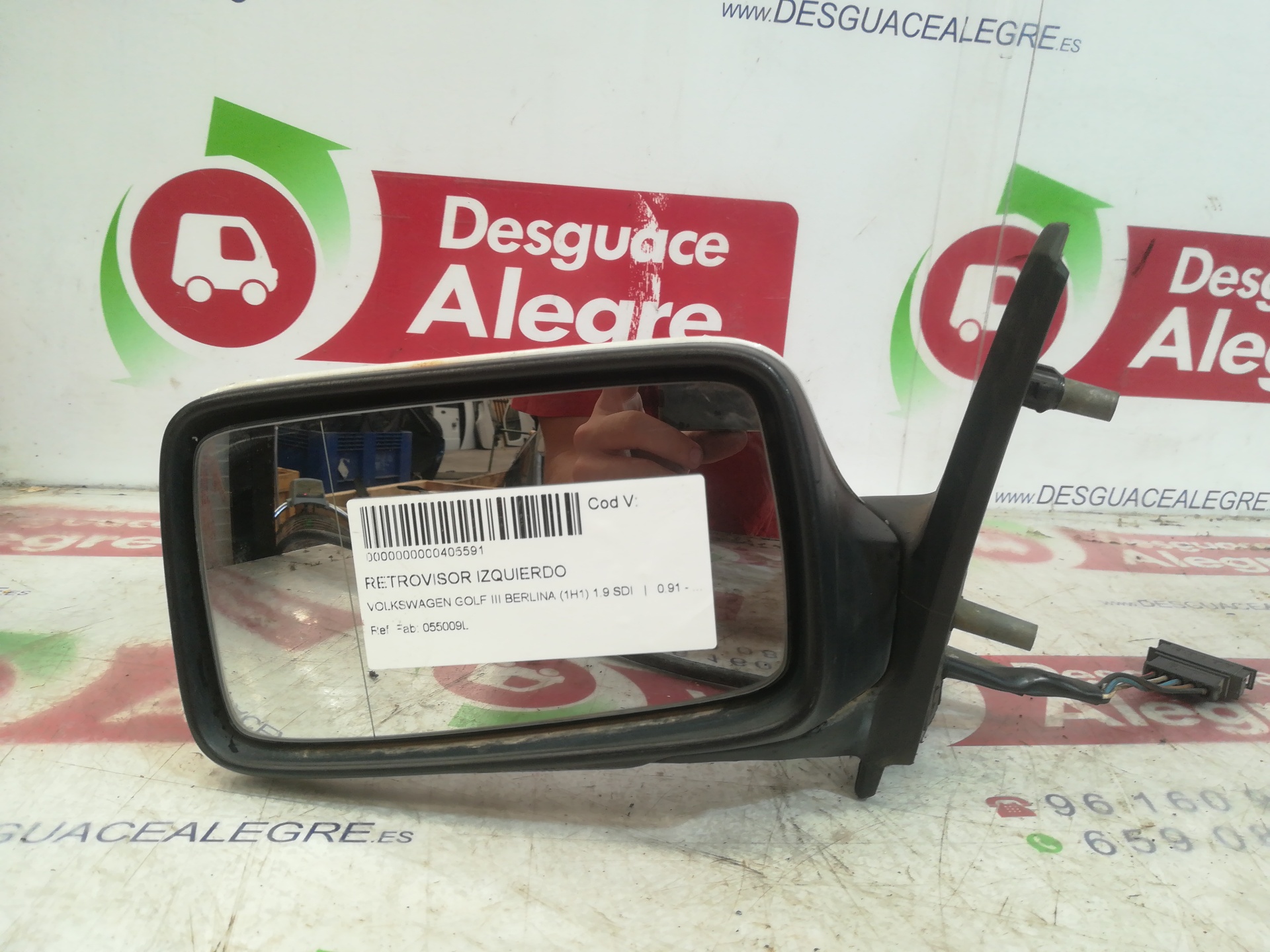 VOLKSWAGEN GOLF III RETROVISOR IZQUIERDO VOLKSWAGEN GOLF III RETROVISOR IZQUIERDO