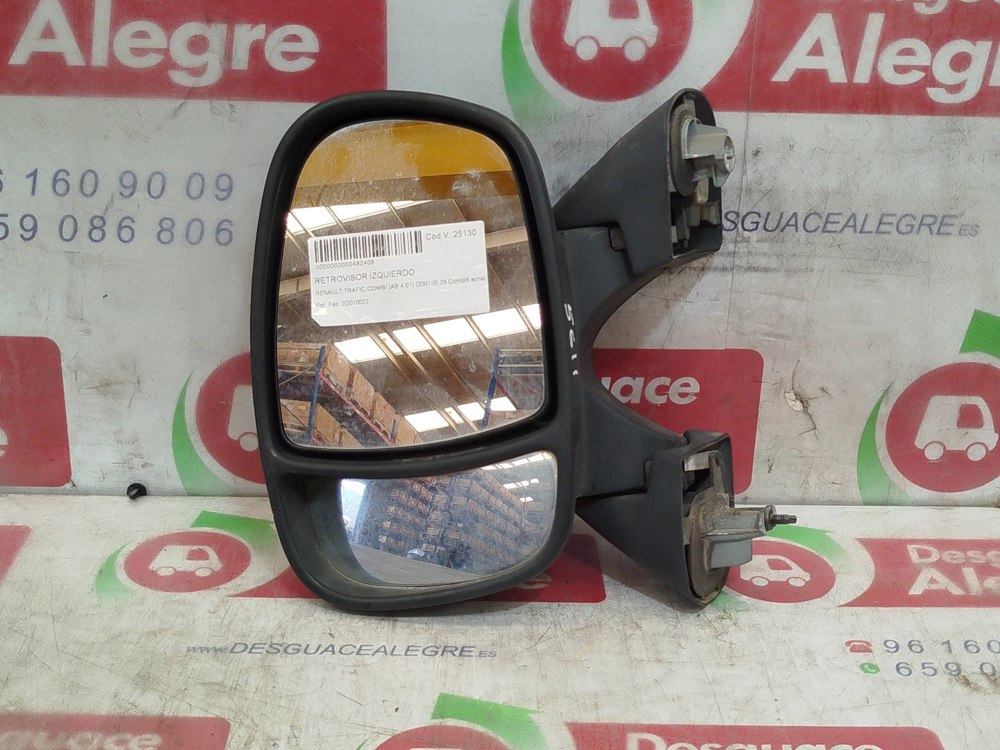 RENAULT TRAFIC II COMBI RETROVISOR IZQUIERDO RENAULT TRAFIC II COMBI RETROVISOR IZQUIERDO