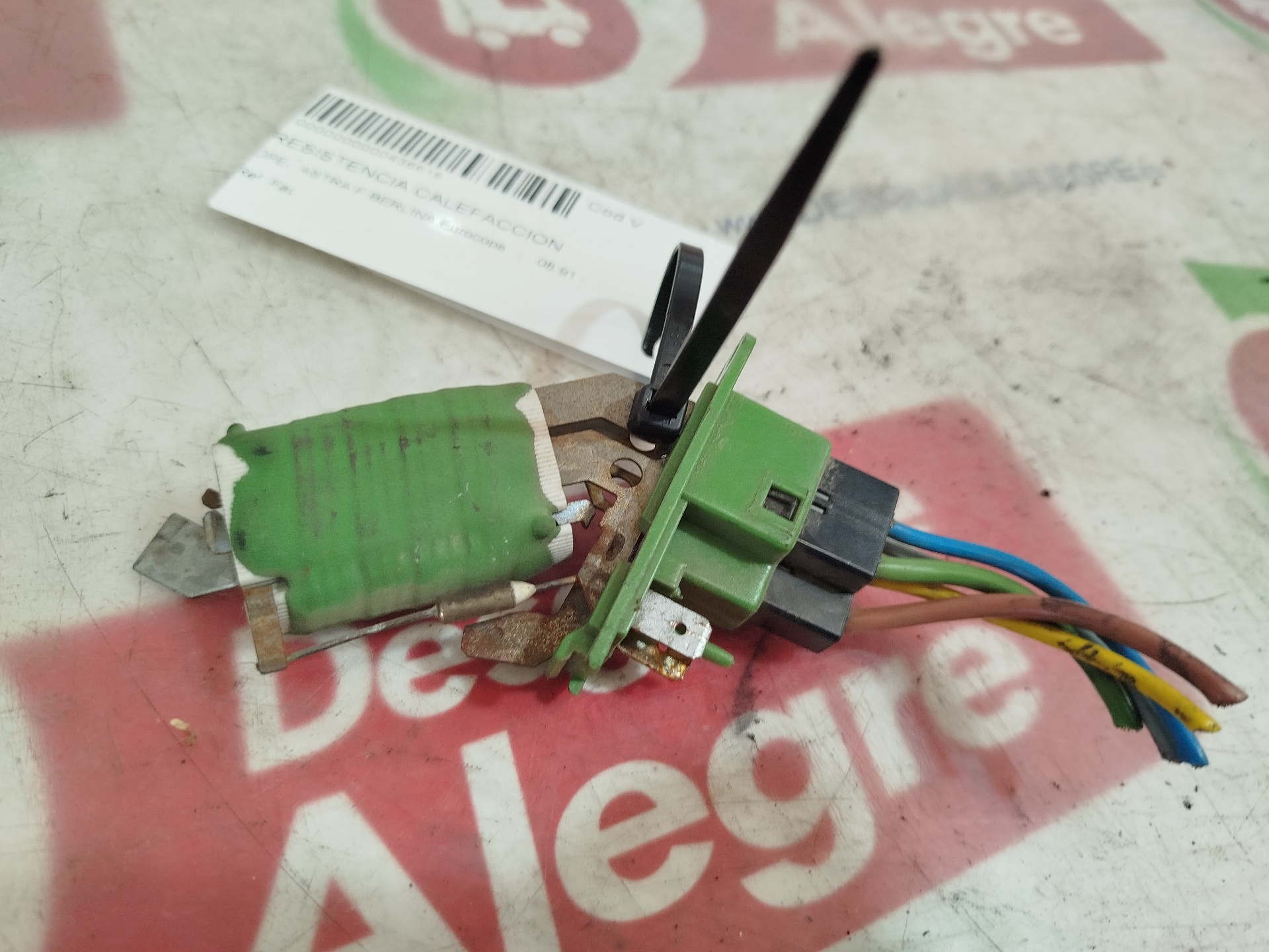 OPEL ASTRA F BERLINA RESISTENCIA CALEFACCION OPEL ASTRA F BERLINA RESISTENCIA CALEFACCION