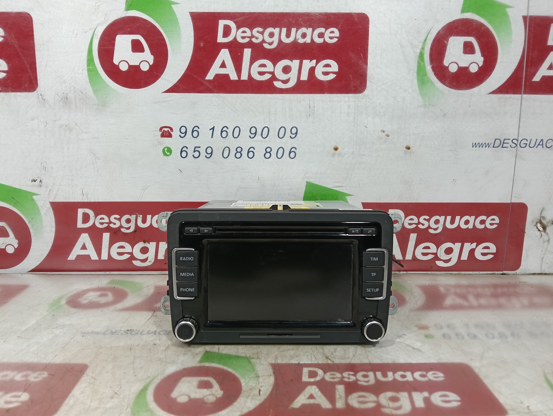 VOLKSWAGEN TIGUAN SISTEMA AUDIO RADIO CD VOLKSWAGEN TIGUAN SISTEMA AUDIO RADIO CD