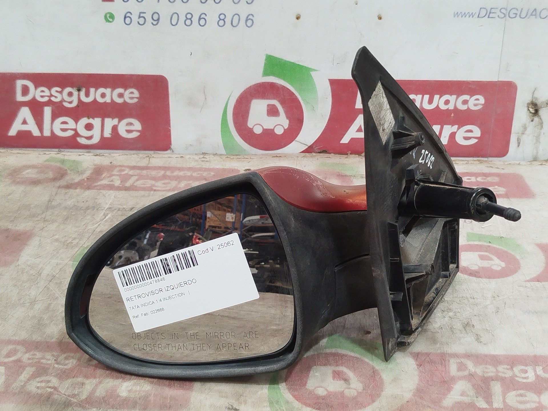 TATA INDICA RETROVISOR IZQUIERDO TATA INDICA RETROVISOR IZQUIERDO