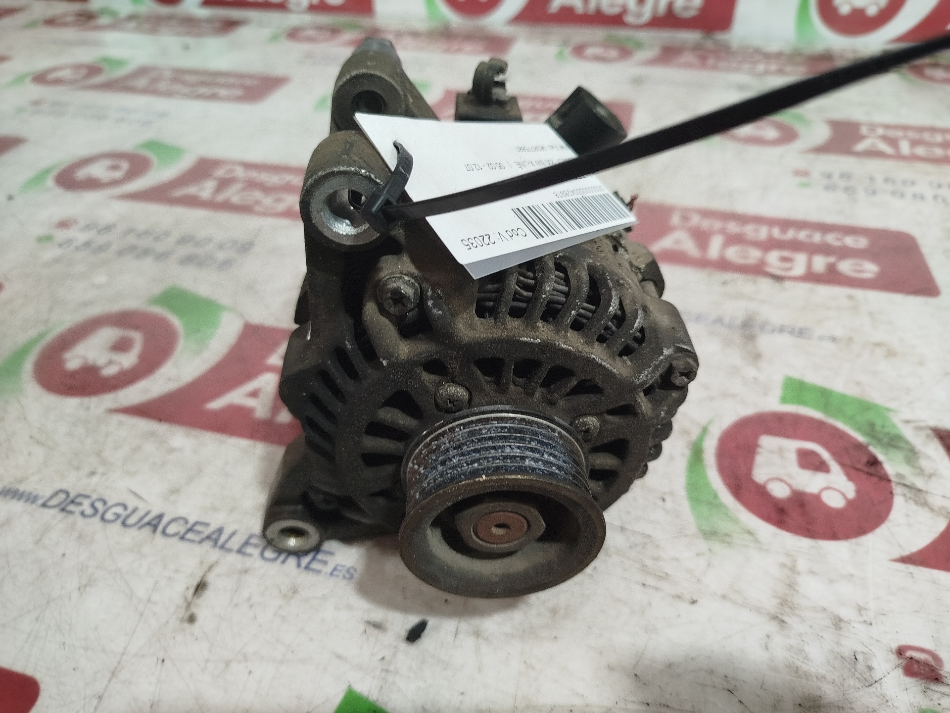 PEUGEOT 206 SW ALTERNADOR PEUGEOT 206 SW ALTERNADOR