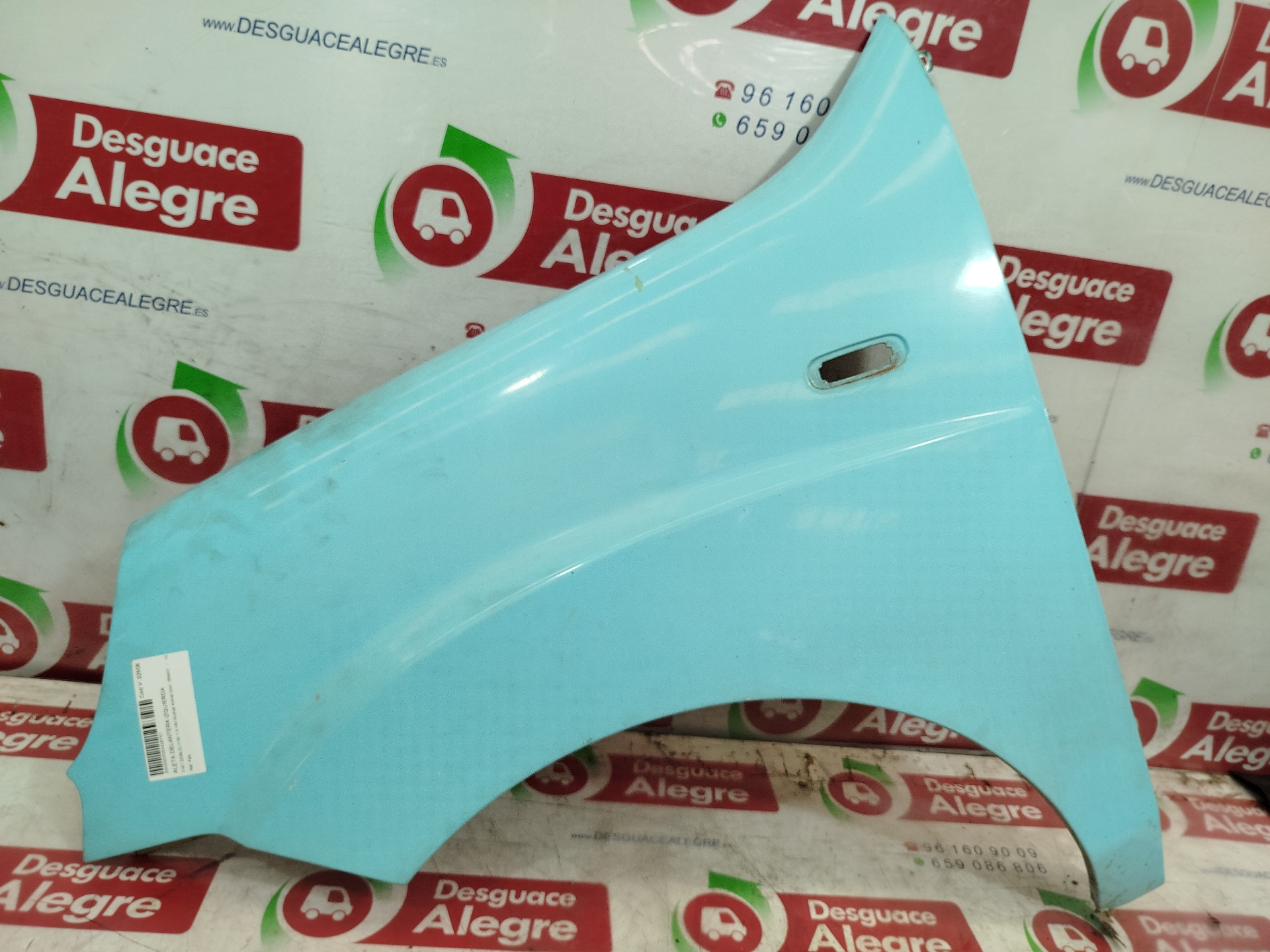 FIAT I DOBLÒ ALETA DELANTERA IZQUIERDA FIAT I DOBLÒ ALETA DELANTERA IZQUIERDA