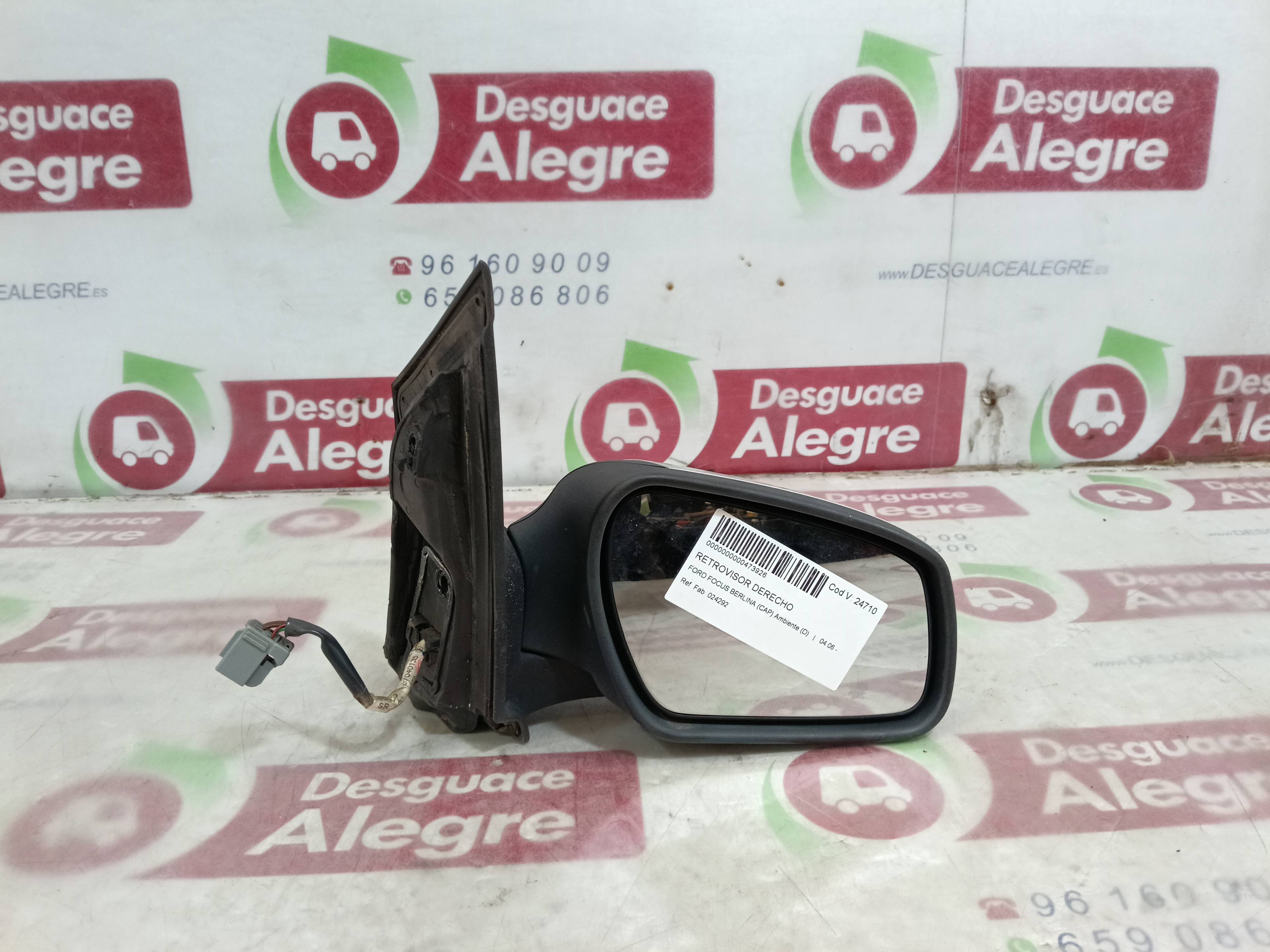 FORD FOCUS BERLINA RETROVISOR DERECHO FORD FOCUS BERLINA RETROVISOR DERECHO